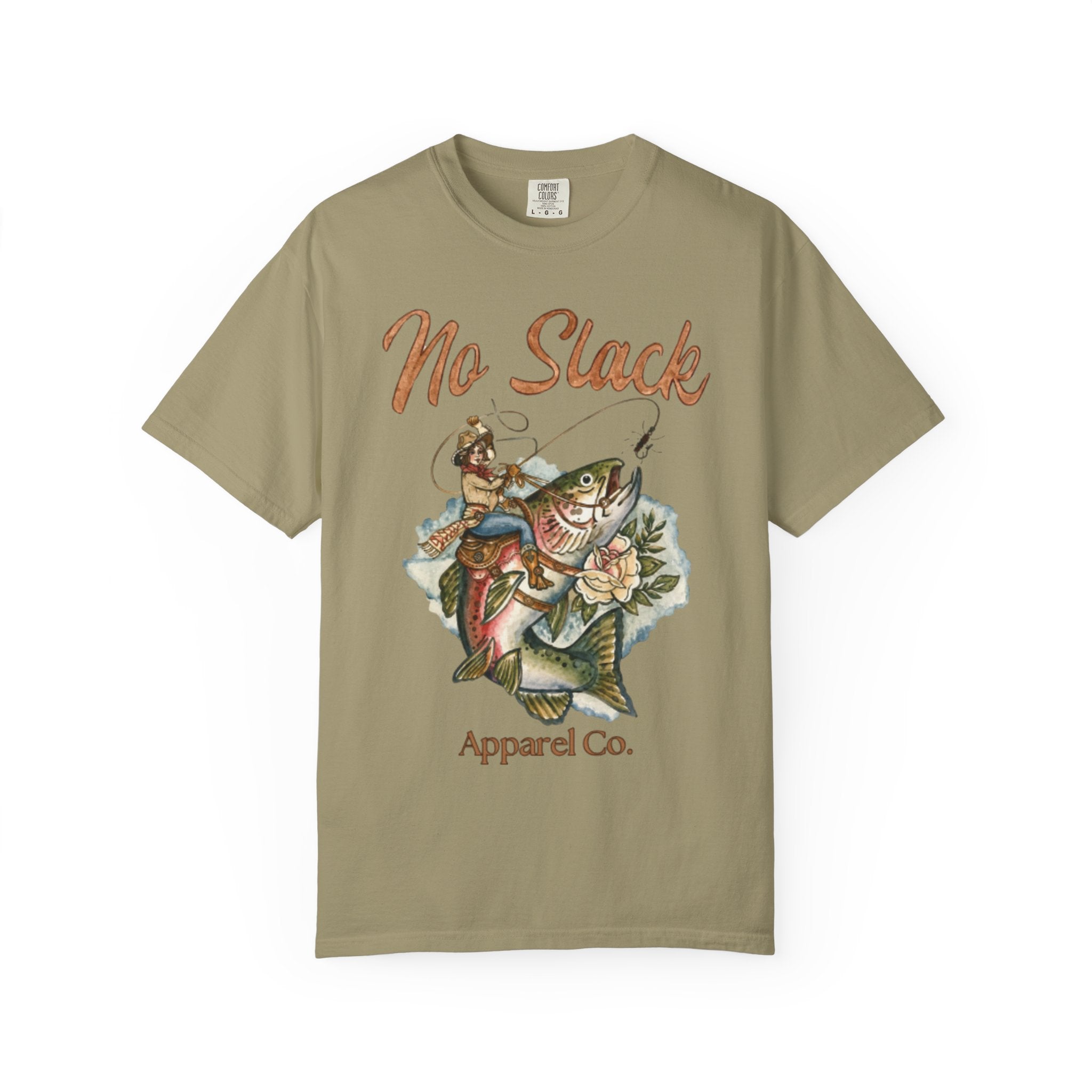 Cowgirl Trout Cotton Tshirt