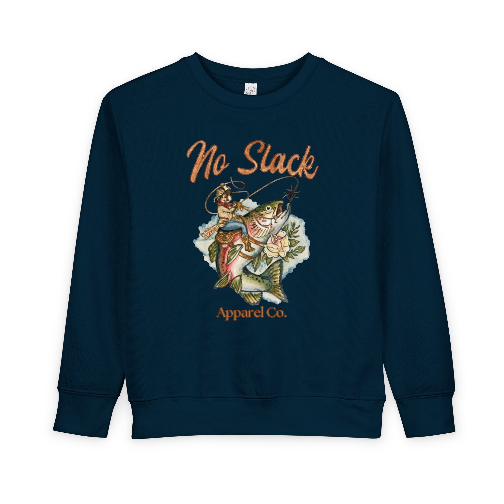 Cowgirl Trout Toddler Crewneck