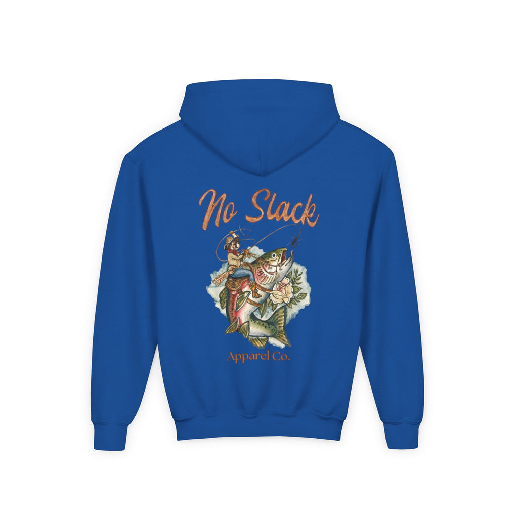 Cowgirl Trout Youth Hooded Sweatshirt