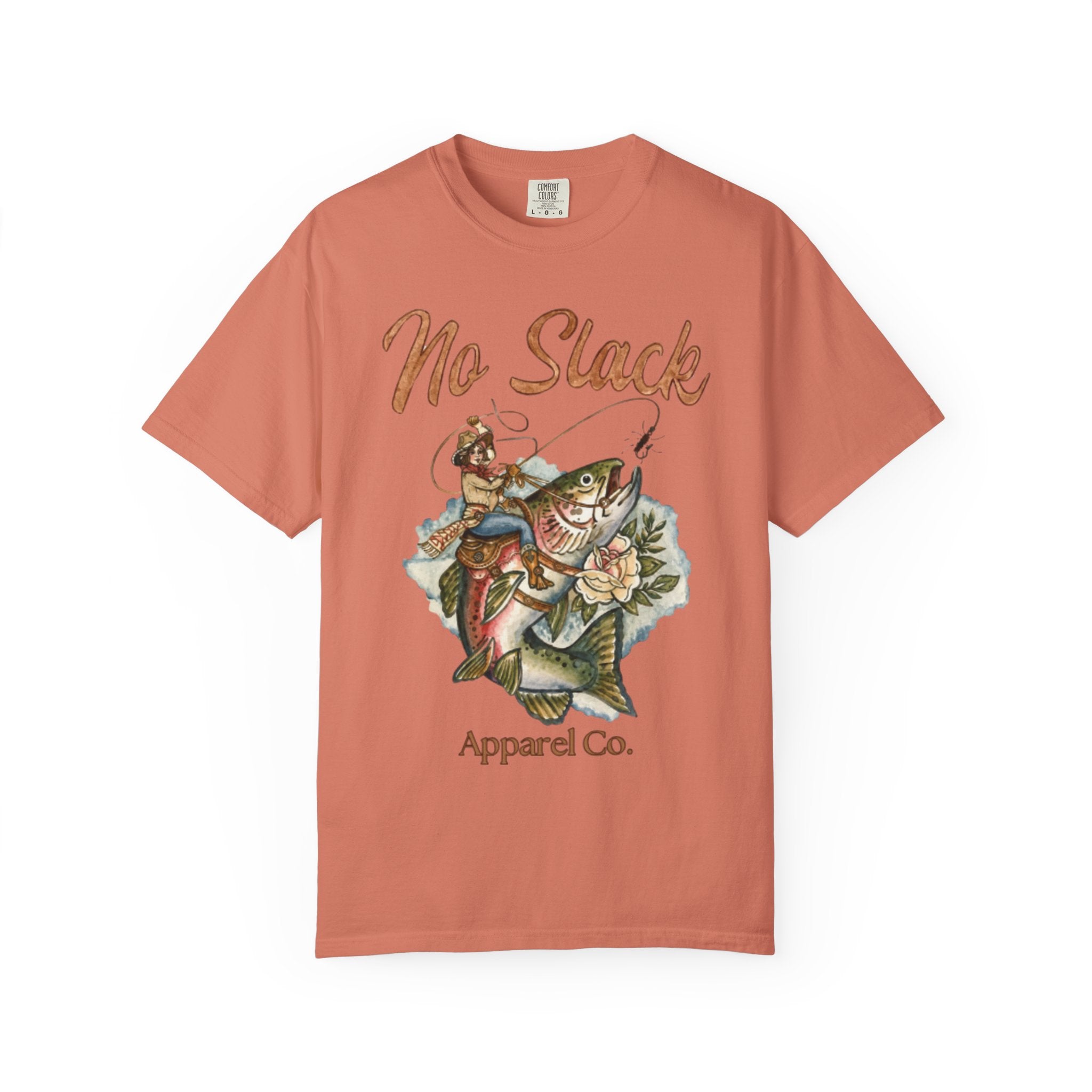 Cowgirl Trout Cotton Tshirt