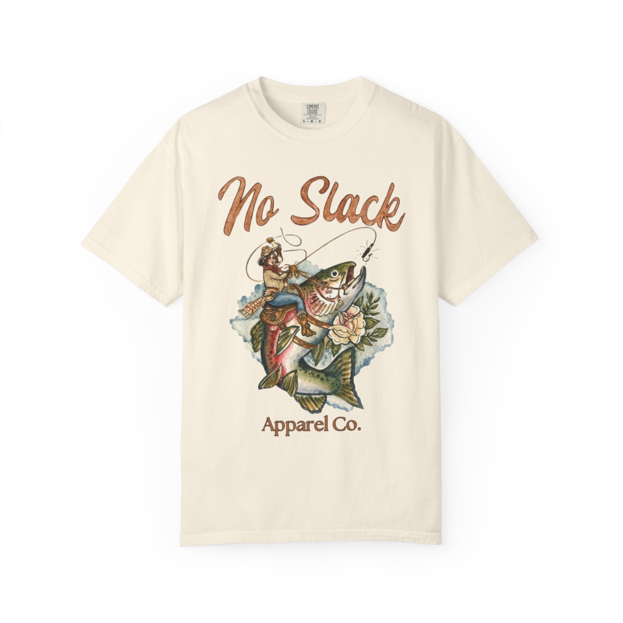 Cowgirl Trout Cotton Tshirt