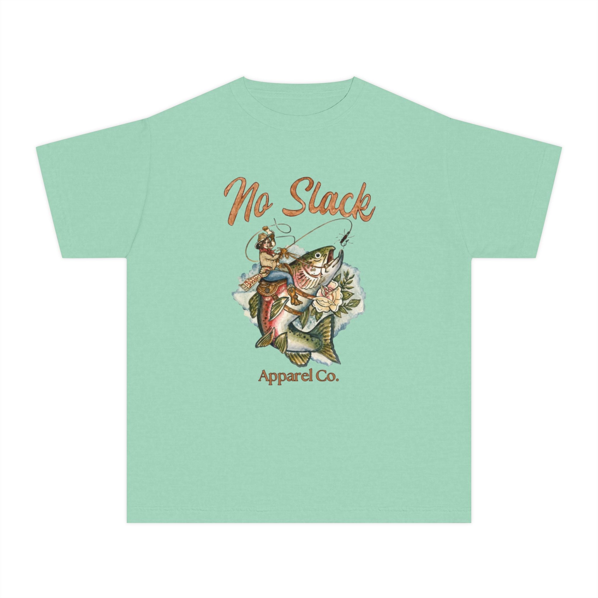 Cowgirl Trout Youth Cotton Tshirt