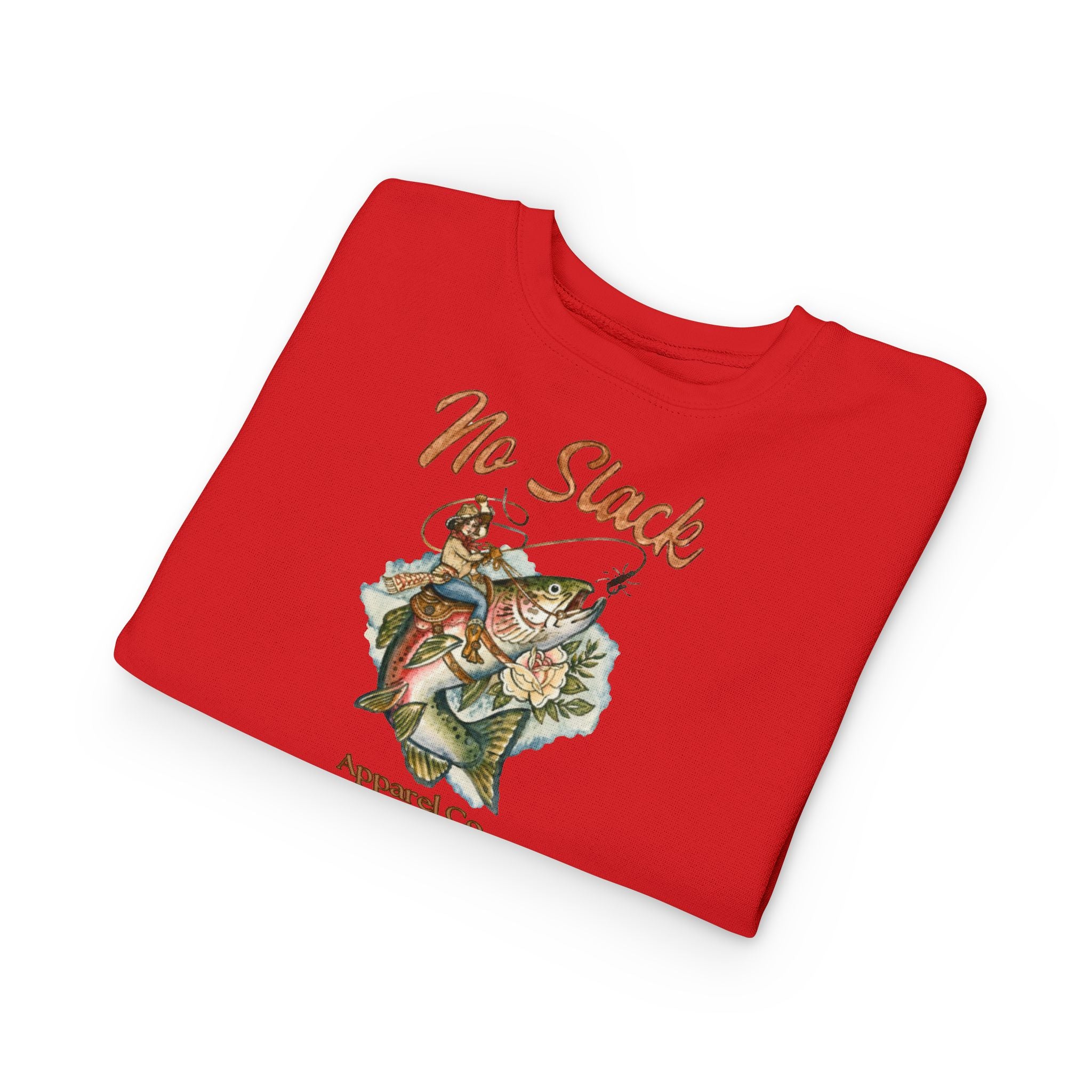Cowgirl Trout Toddler Crewneck