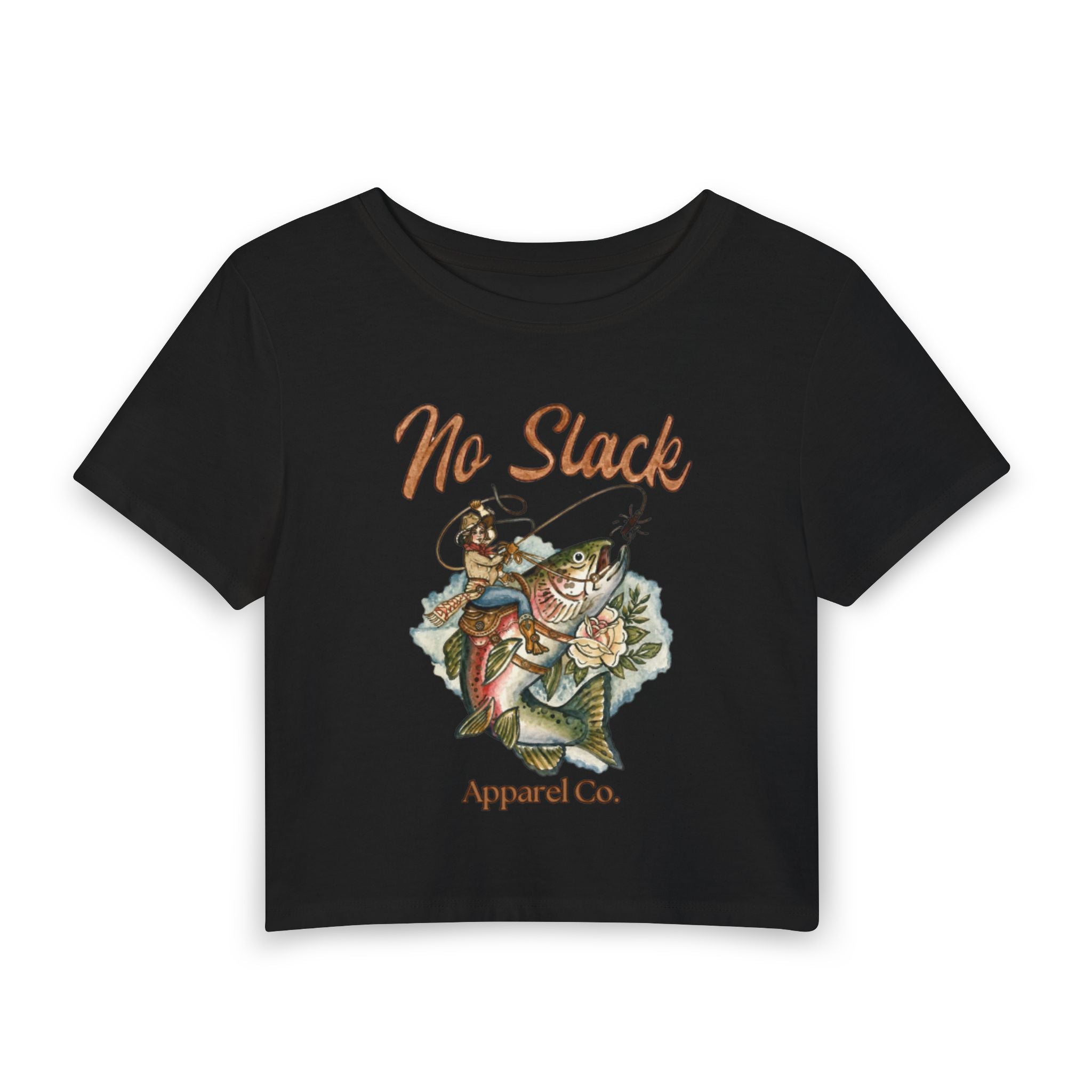 Cowgirl Trout Women's Baby Tee