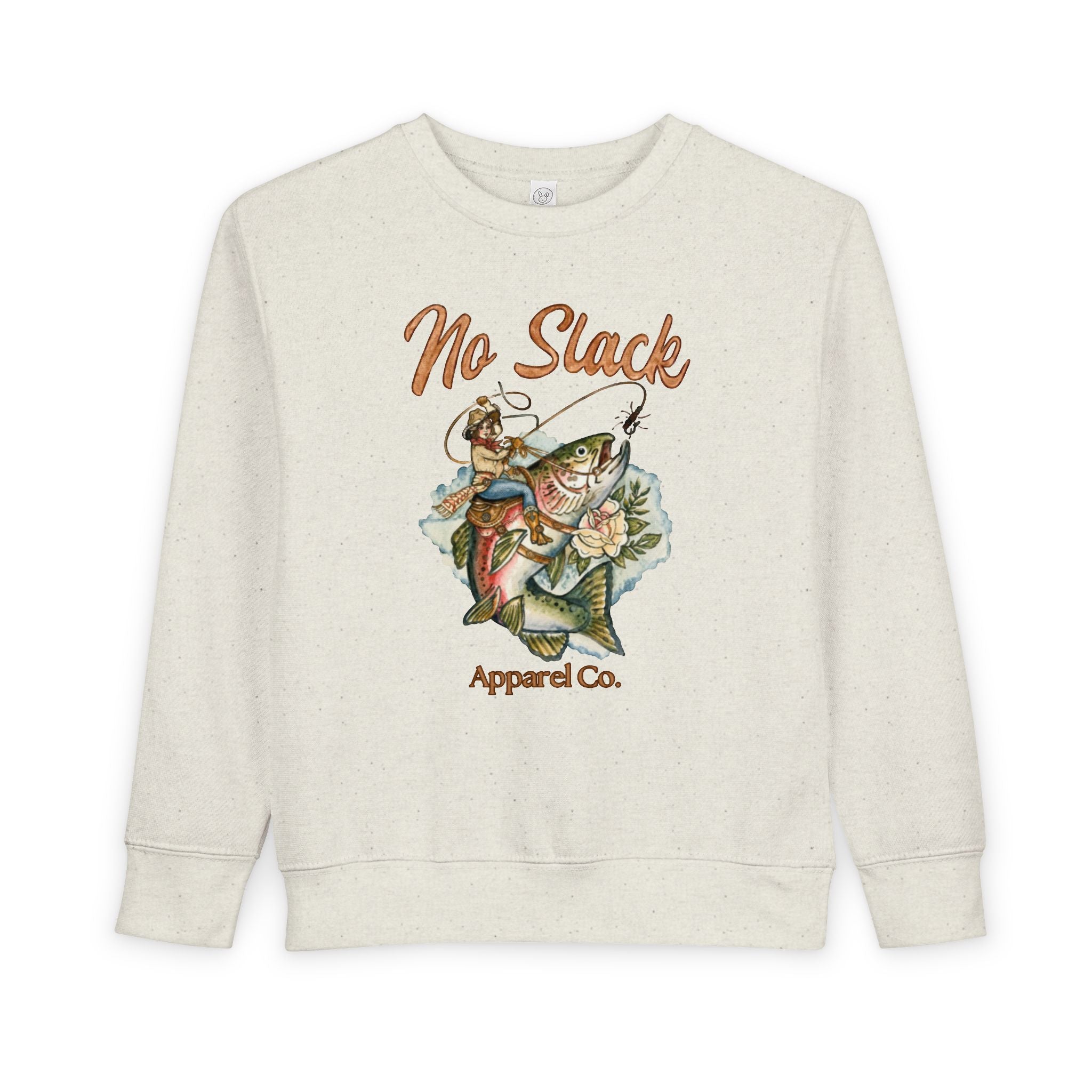 Cowgirl Trout Toddler Crewneck