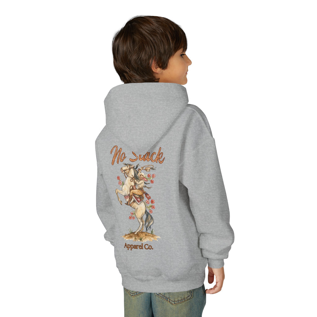 Ride Em Cowgirl Youth Hooded Sweatshirt