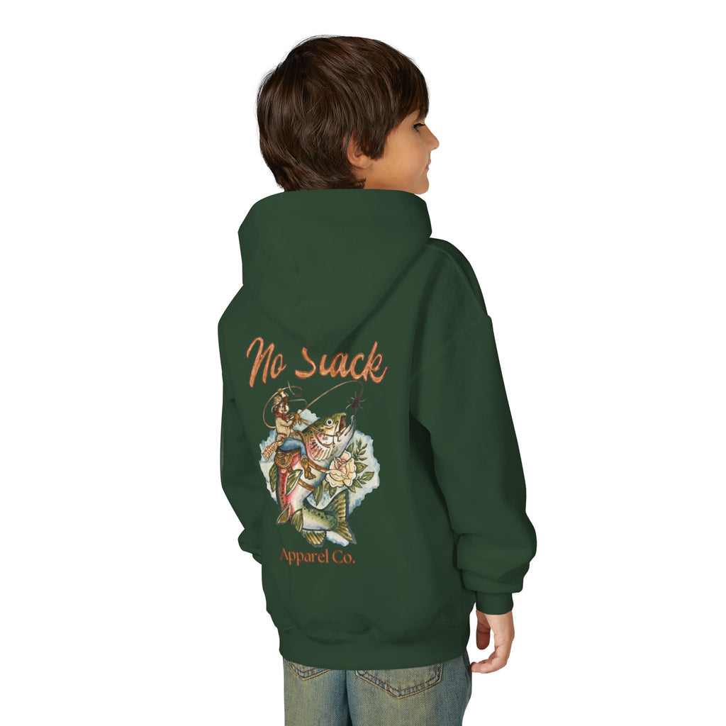 Cowgirl Trout Youth Hooded Sweatshirt