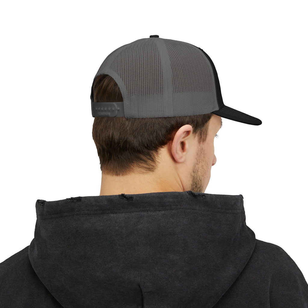 No Slack Embroidered Trucker Cap