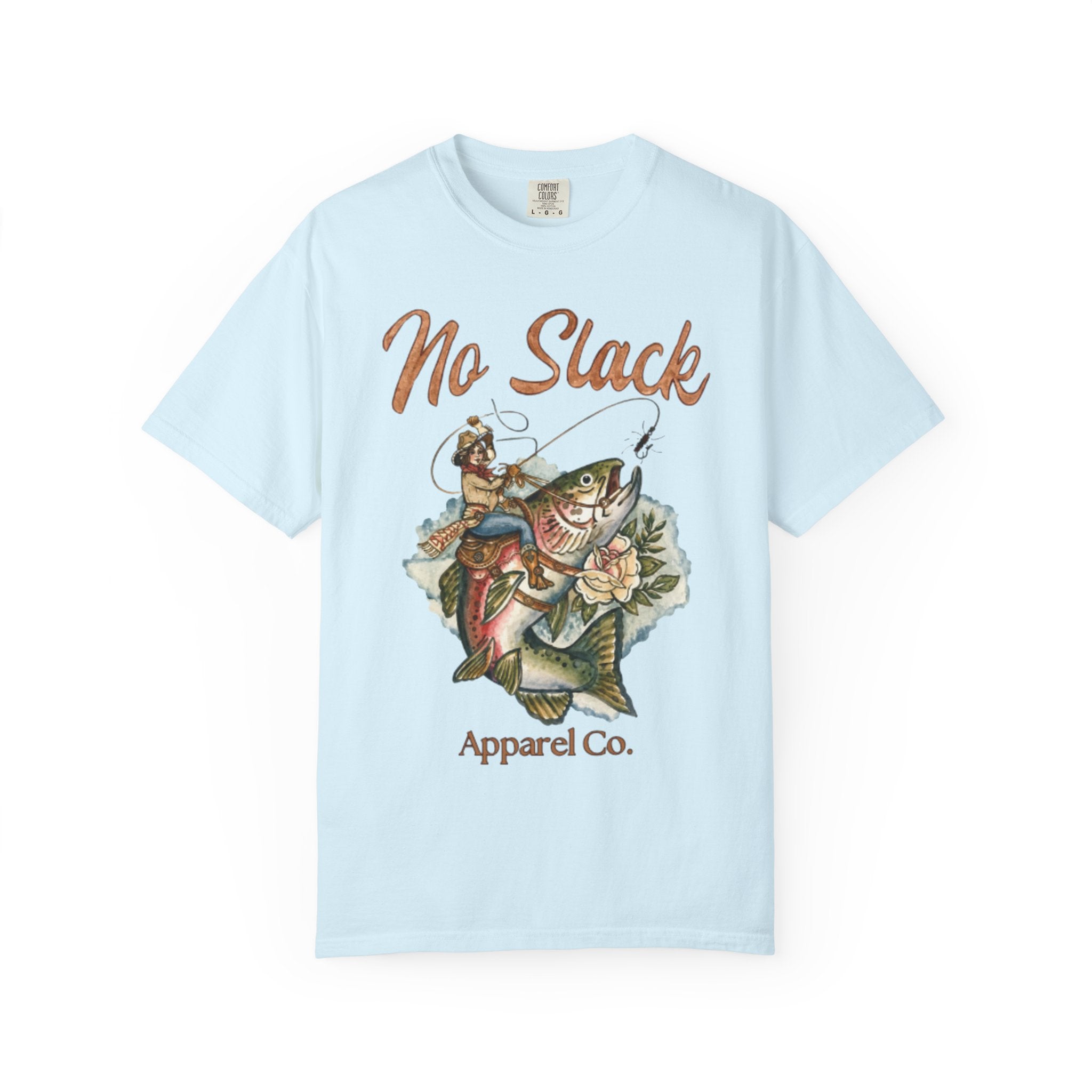 Cowgirl Trout Cotton Tshirt