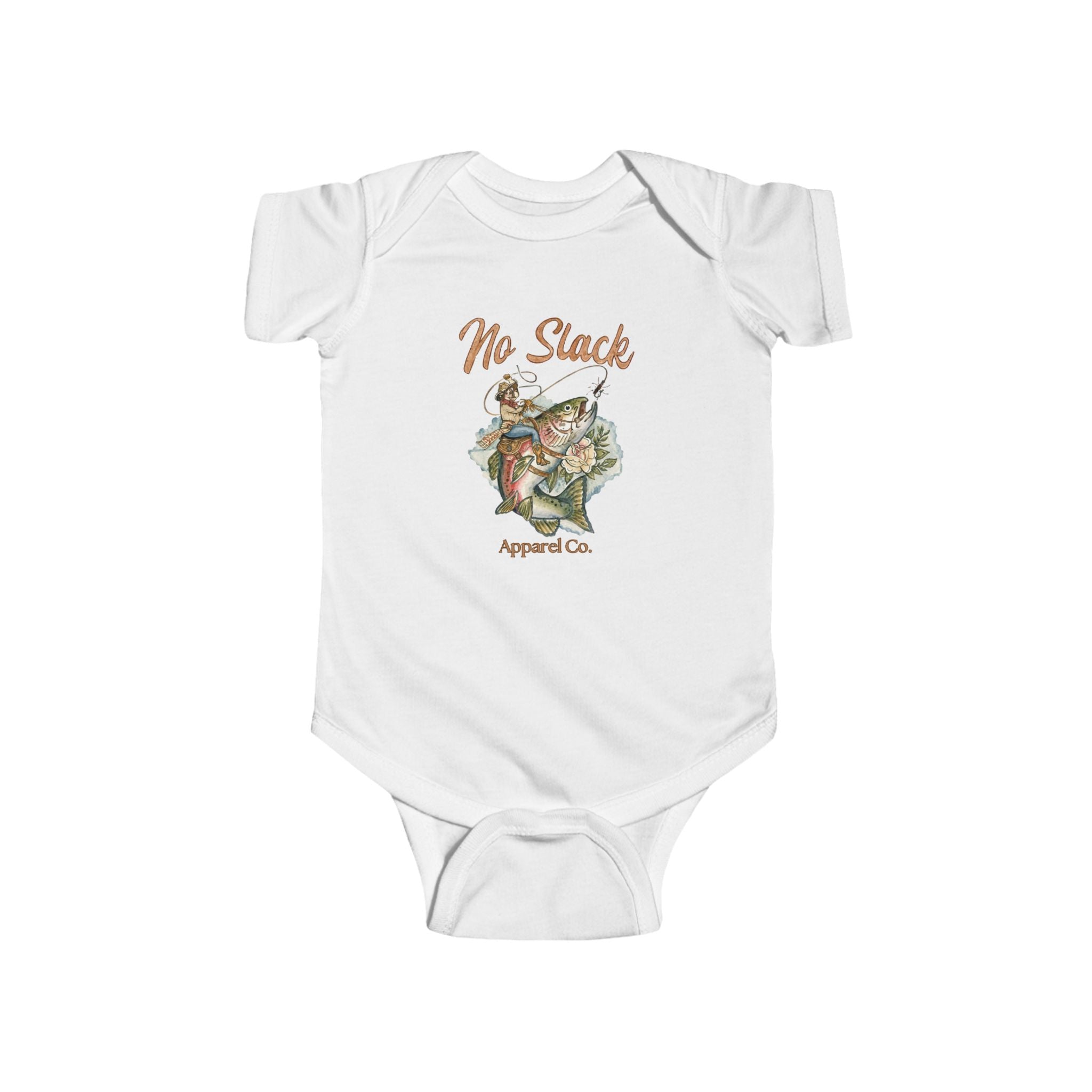 Cowgirl Trout Cotton Infant Onsie