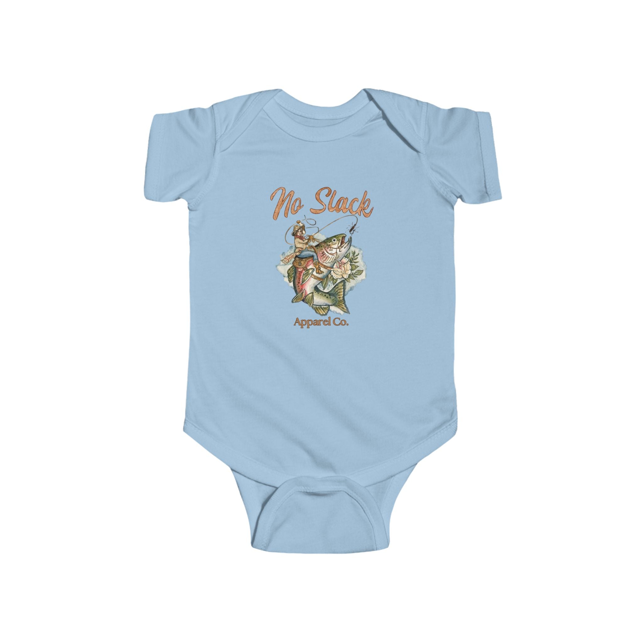 Cowgirl Trout Cotton Infant Onsie