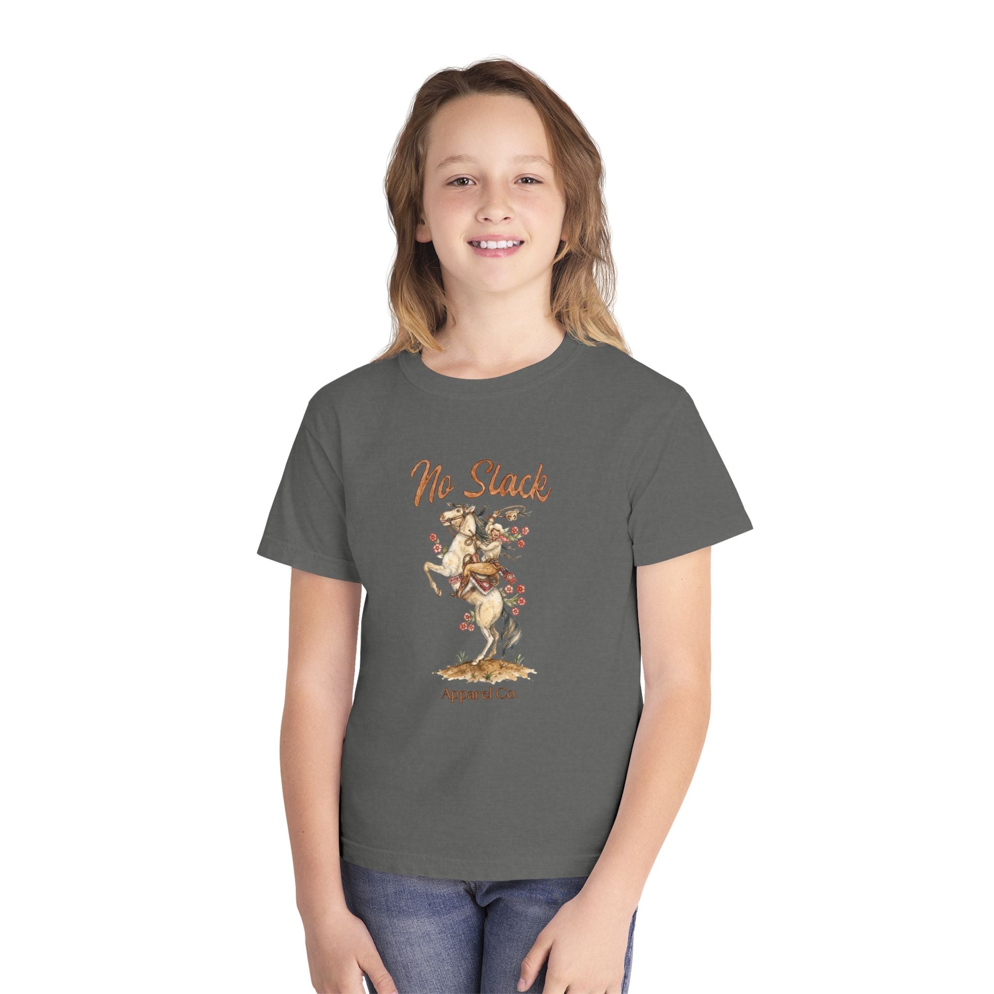 Ride Em Cowgirl Youth Cotton Tshirt