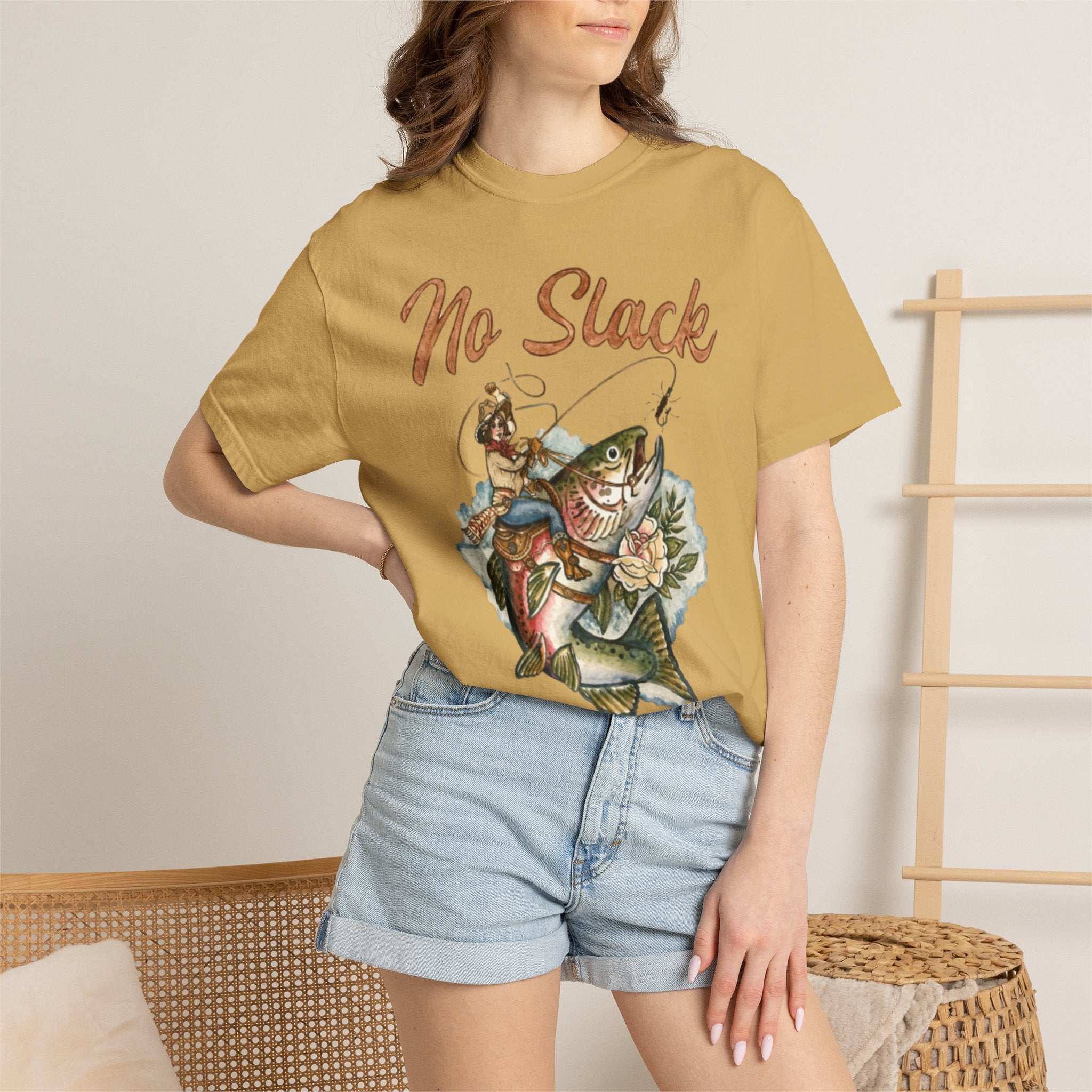 Cowgirl Trout Cotton Tshirt