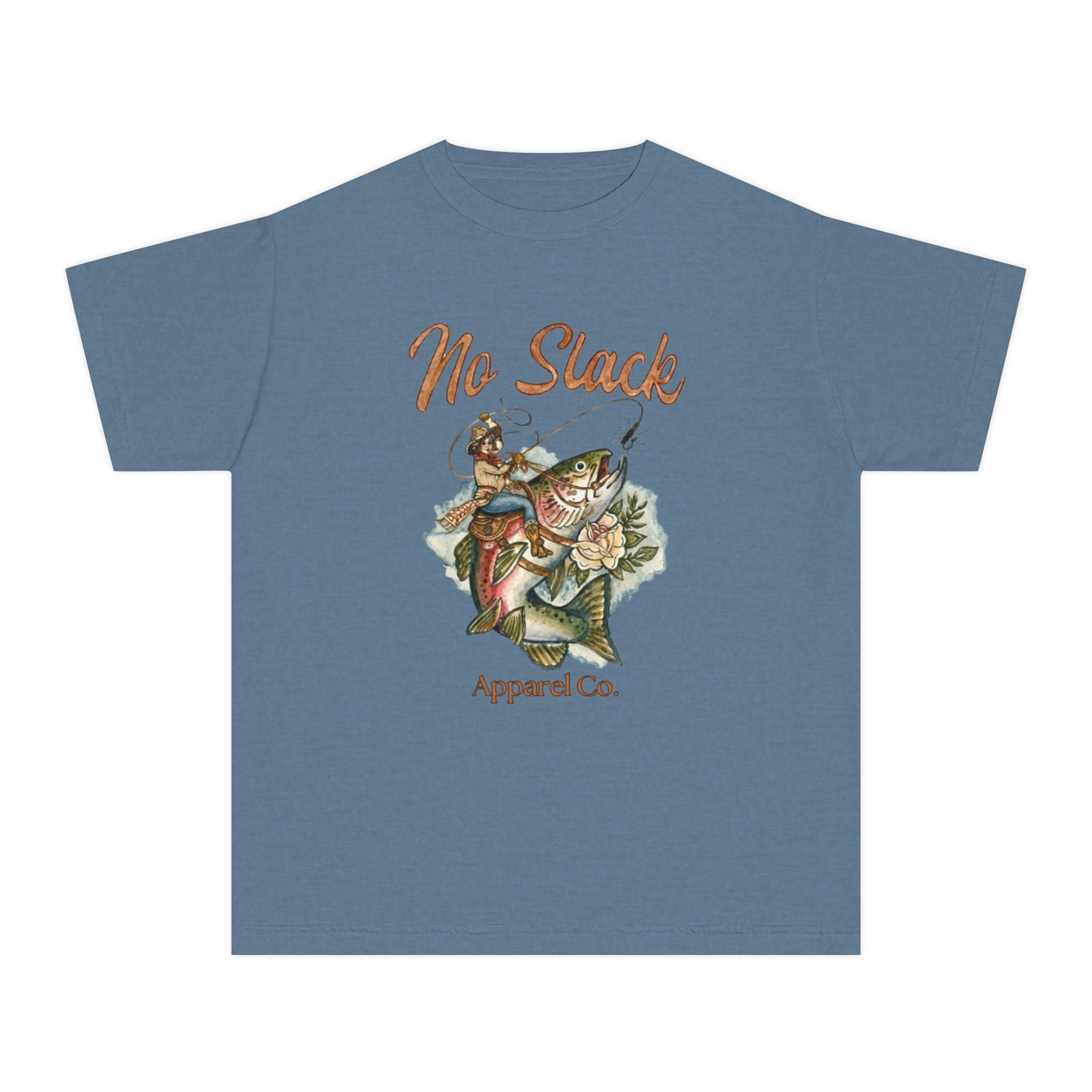 Cowgirl Trout Youth Cotton Tshirt