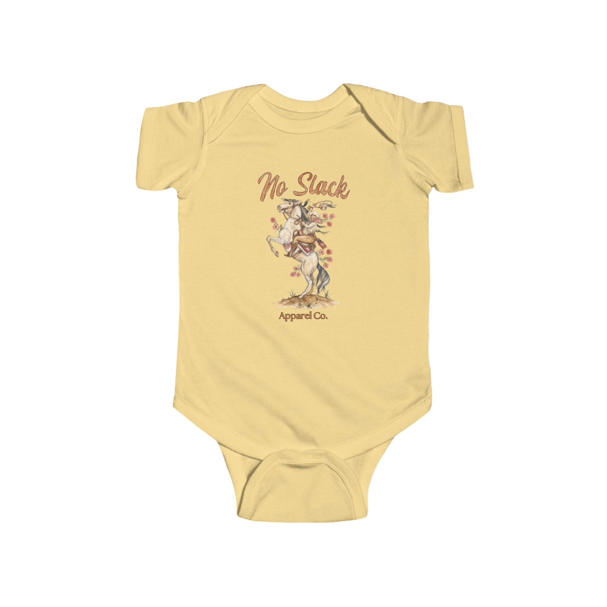 Ride Em Cowgirl Cotton Infant Onsie
