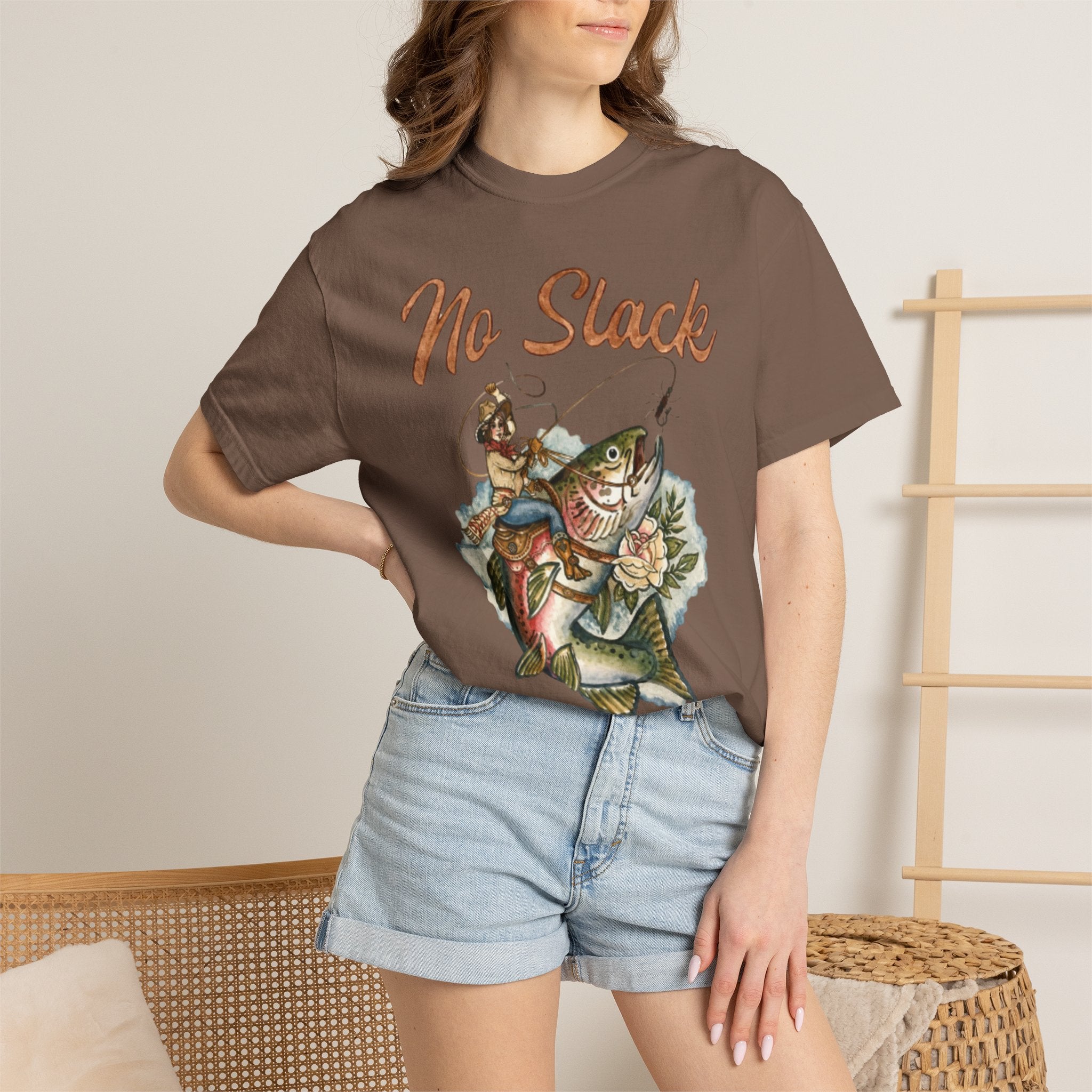 Cowgirl Trout Cotton Tshirt