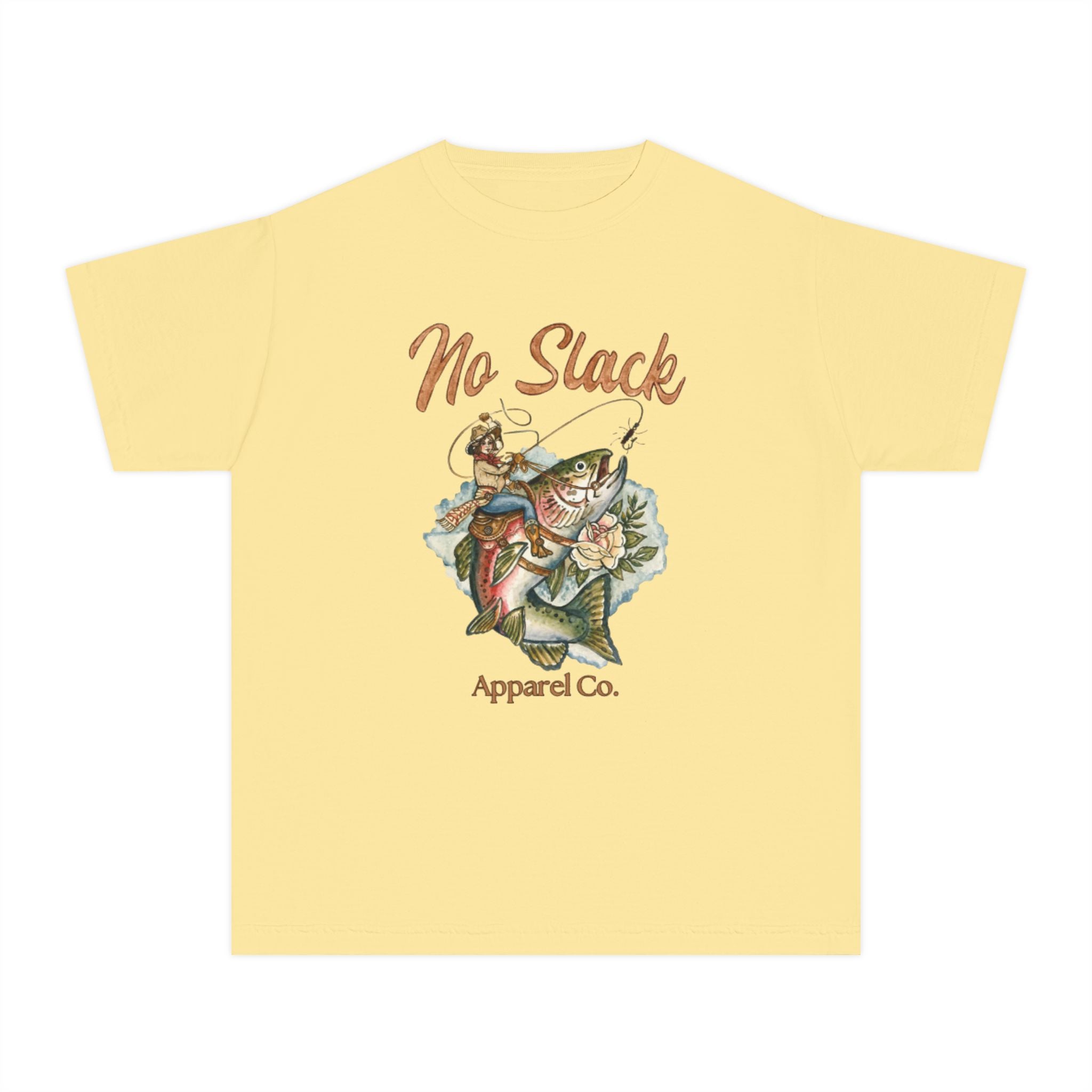 Cowgirl Trout Youth Cotton Tshirt