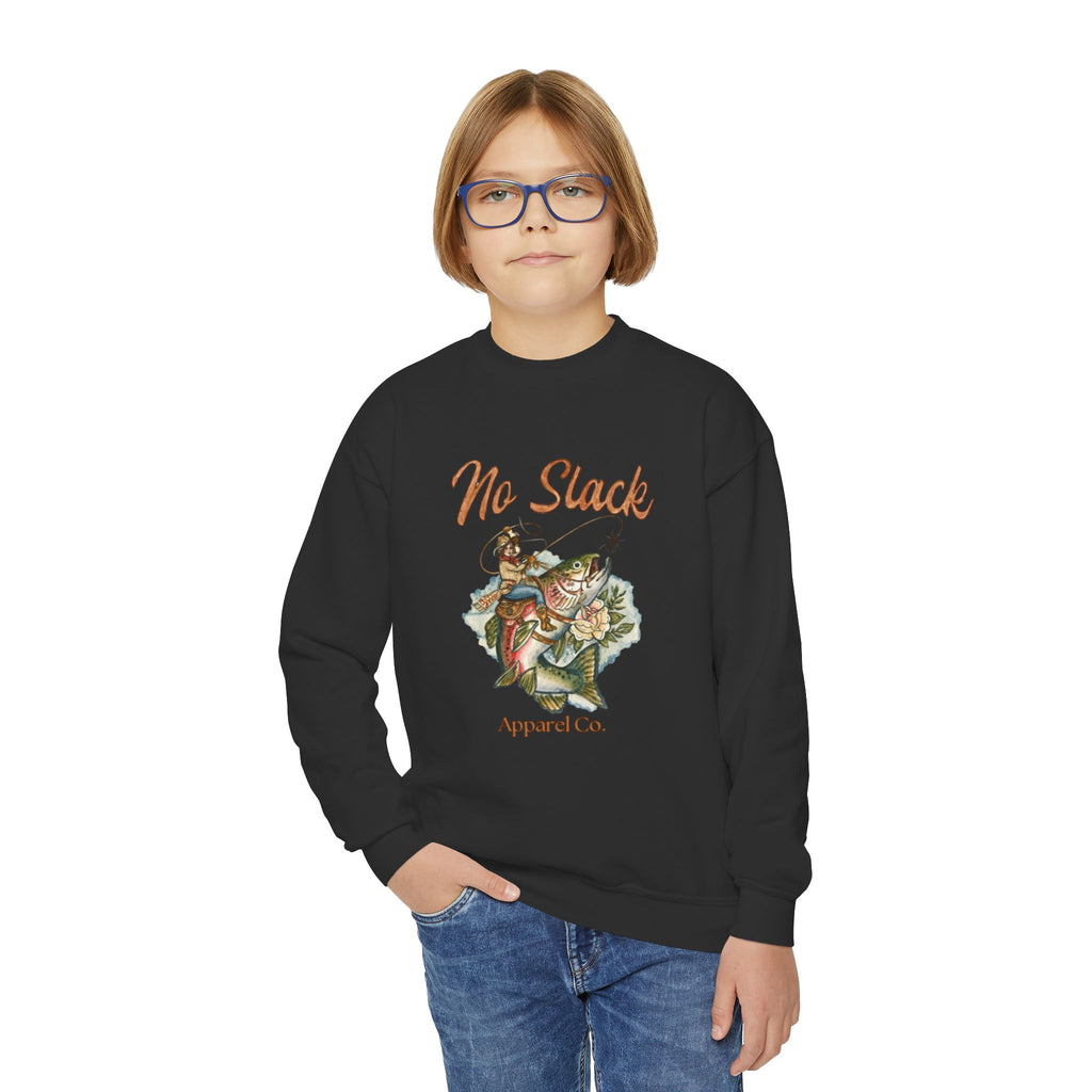 Cowgirl Trout Youth Crewneck