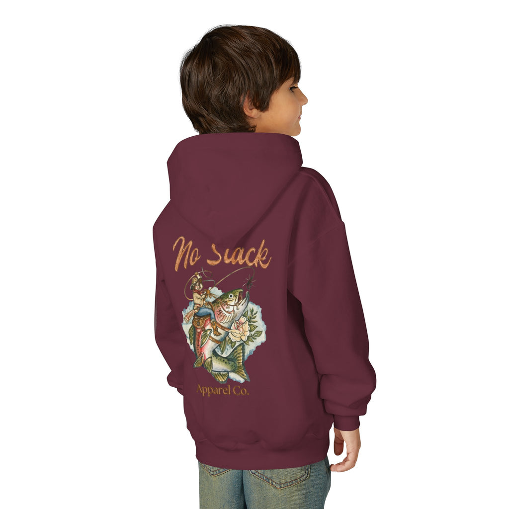 Cowgirl Trout Youth Hooded Sweatshirt
