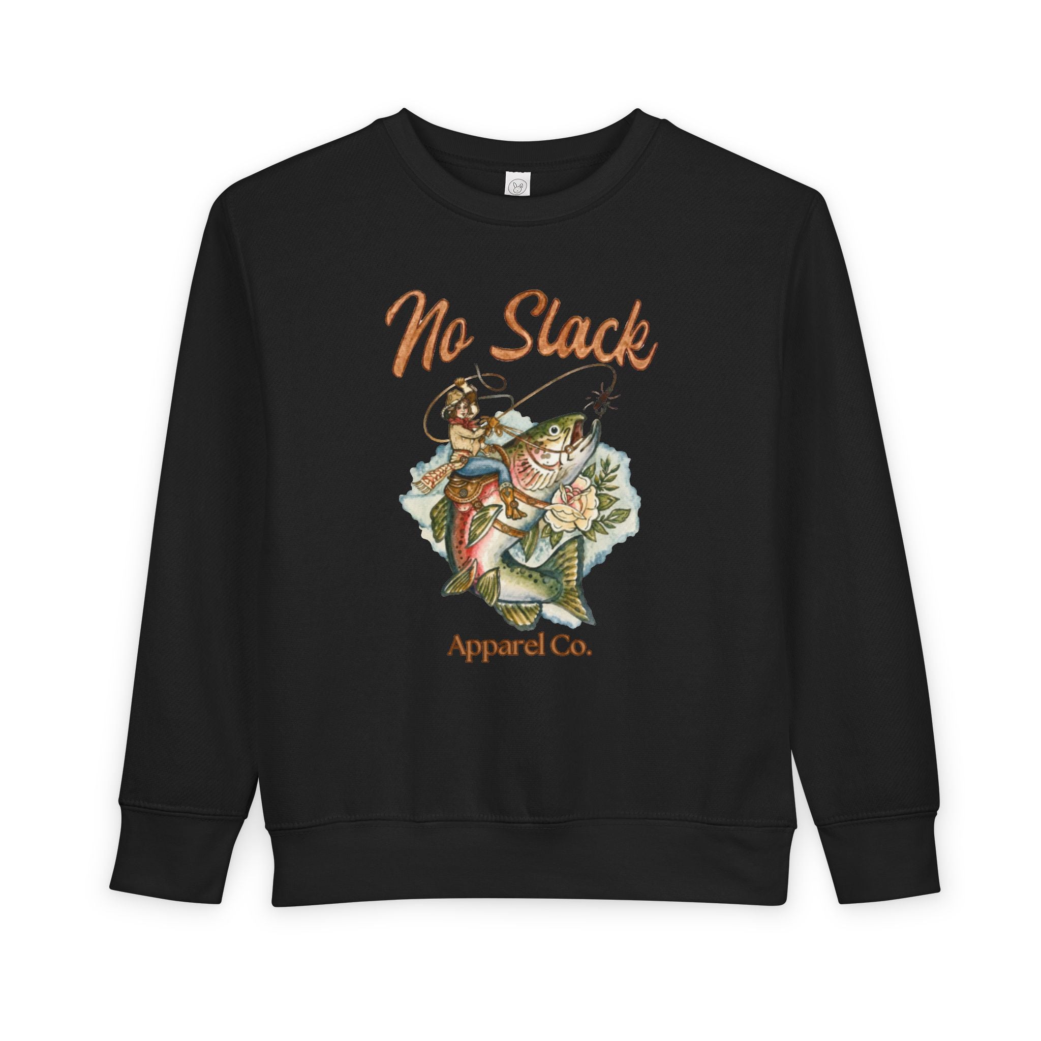 Cowgirl Trout Toddler Crewneck