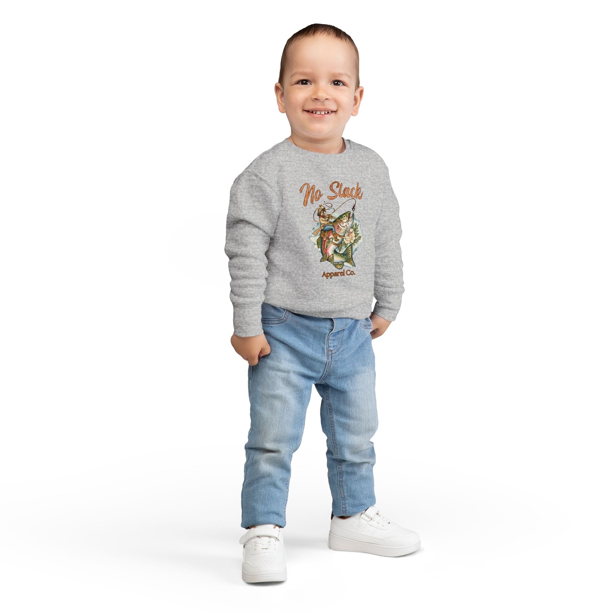 Cowgirl Trout Toddler Crewneck