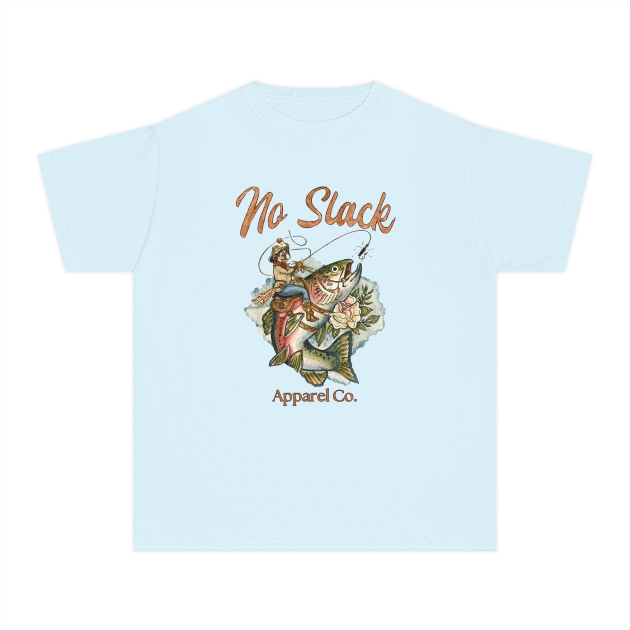 Cowgirl Trout Youth Cotton Tshirt