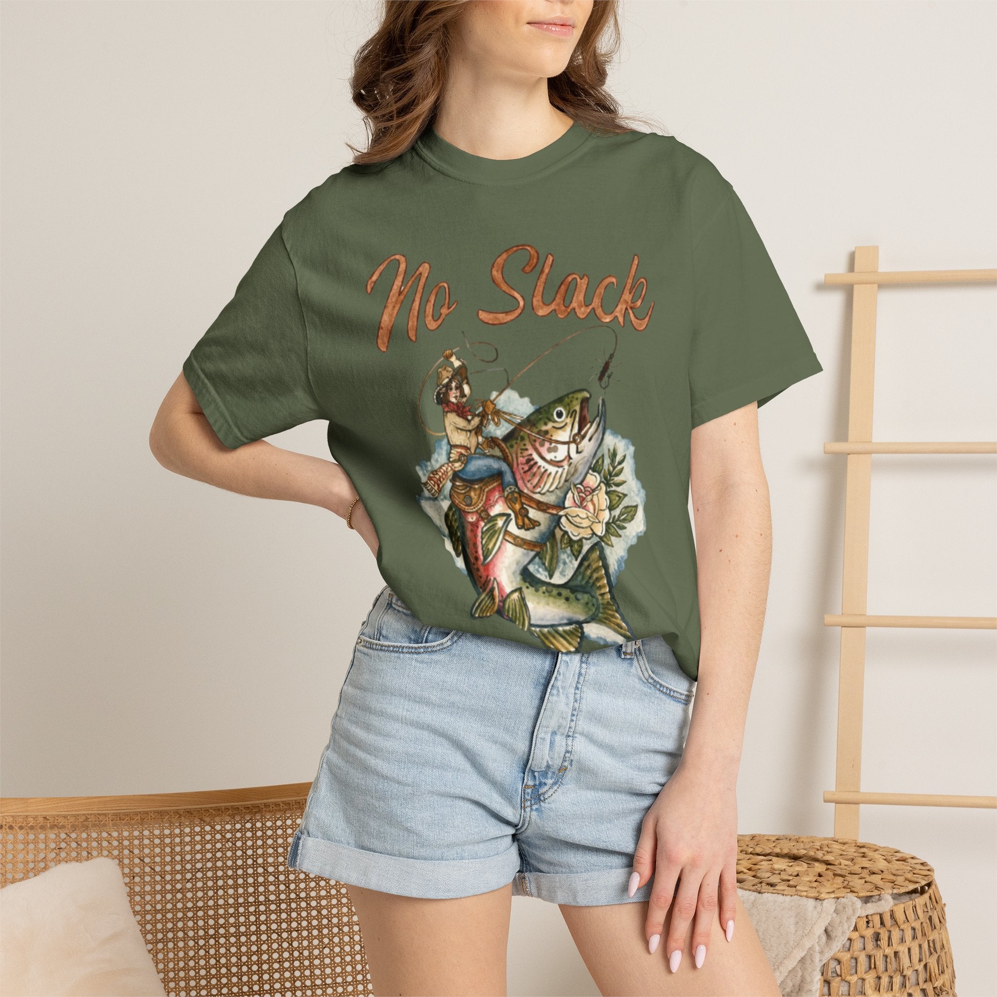 Cowgirl Trout Cotton Tshirt