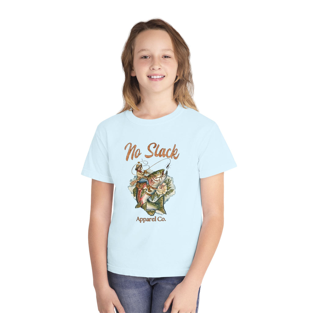 Cowgirl Trout Youth Cotton Tshirt