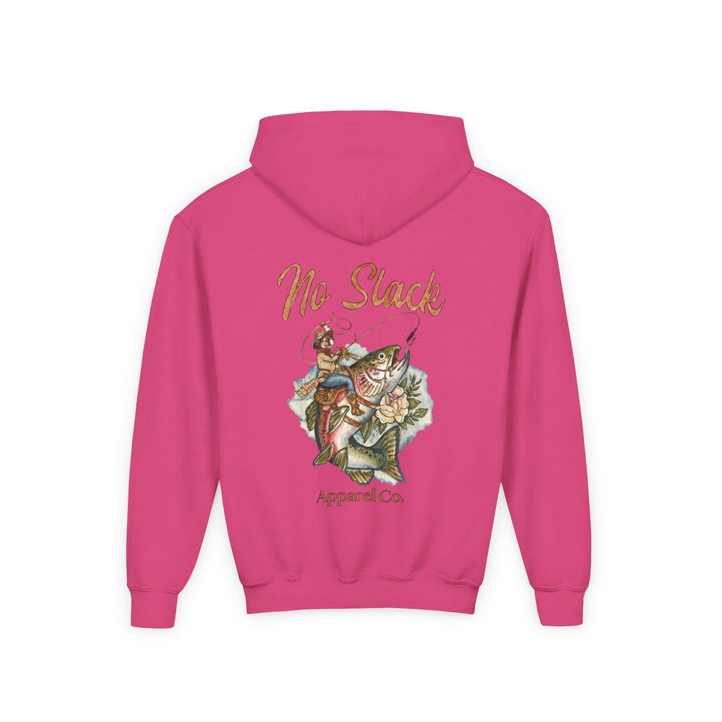 Cowgirl Trout Youth Hooded Sweatshirt