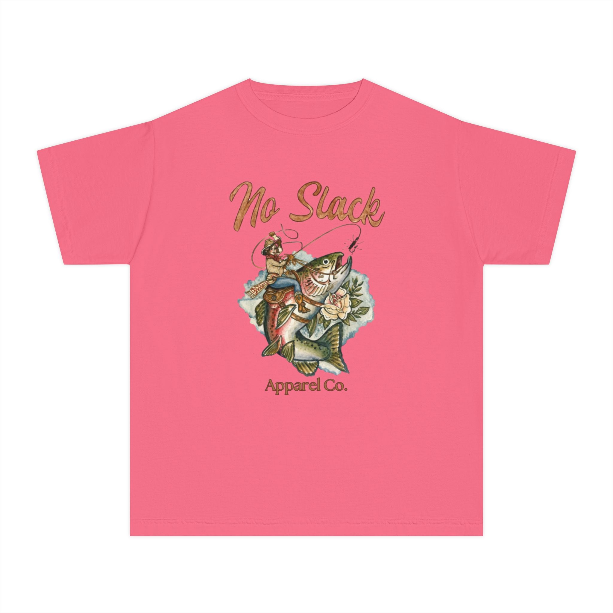Cowgirl Trout Youth Cotton Tshirt