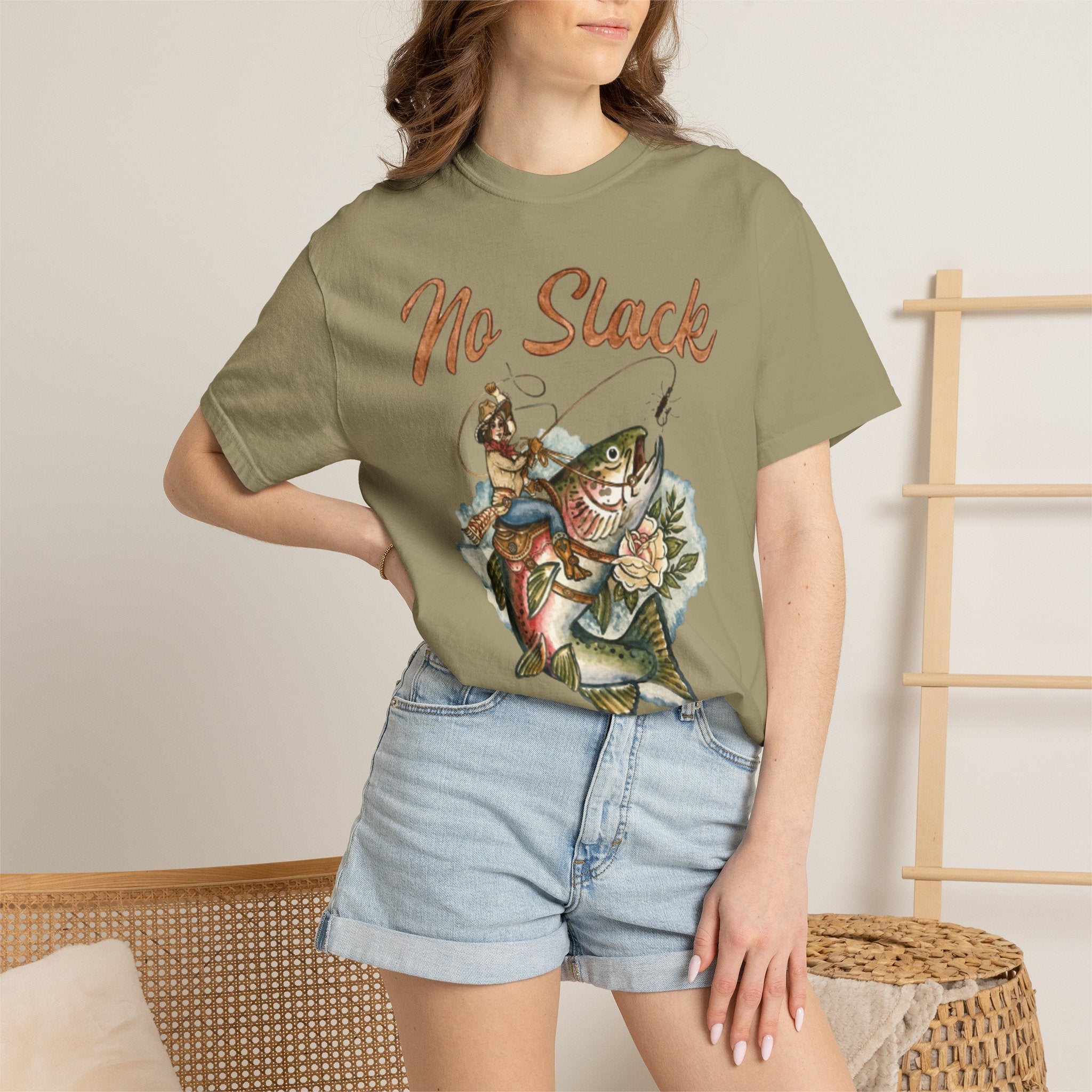 Cowgirl Trout Cotton Tshirt