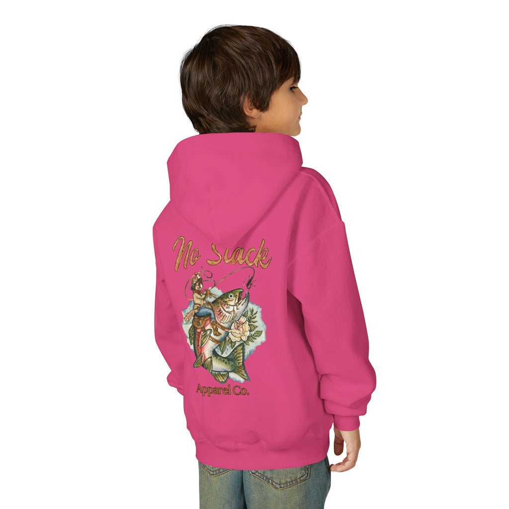 Cowgirl Trout Youth Hooded Sweatshirt
