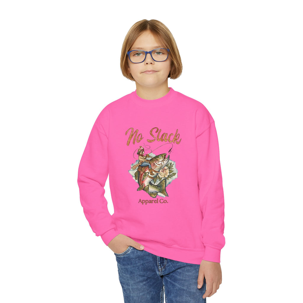 Cowgirl Trout Youth Crewneck