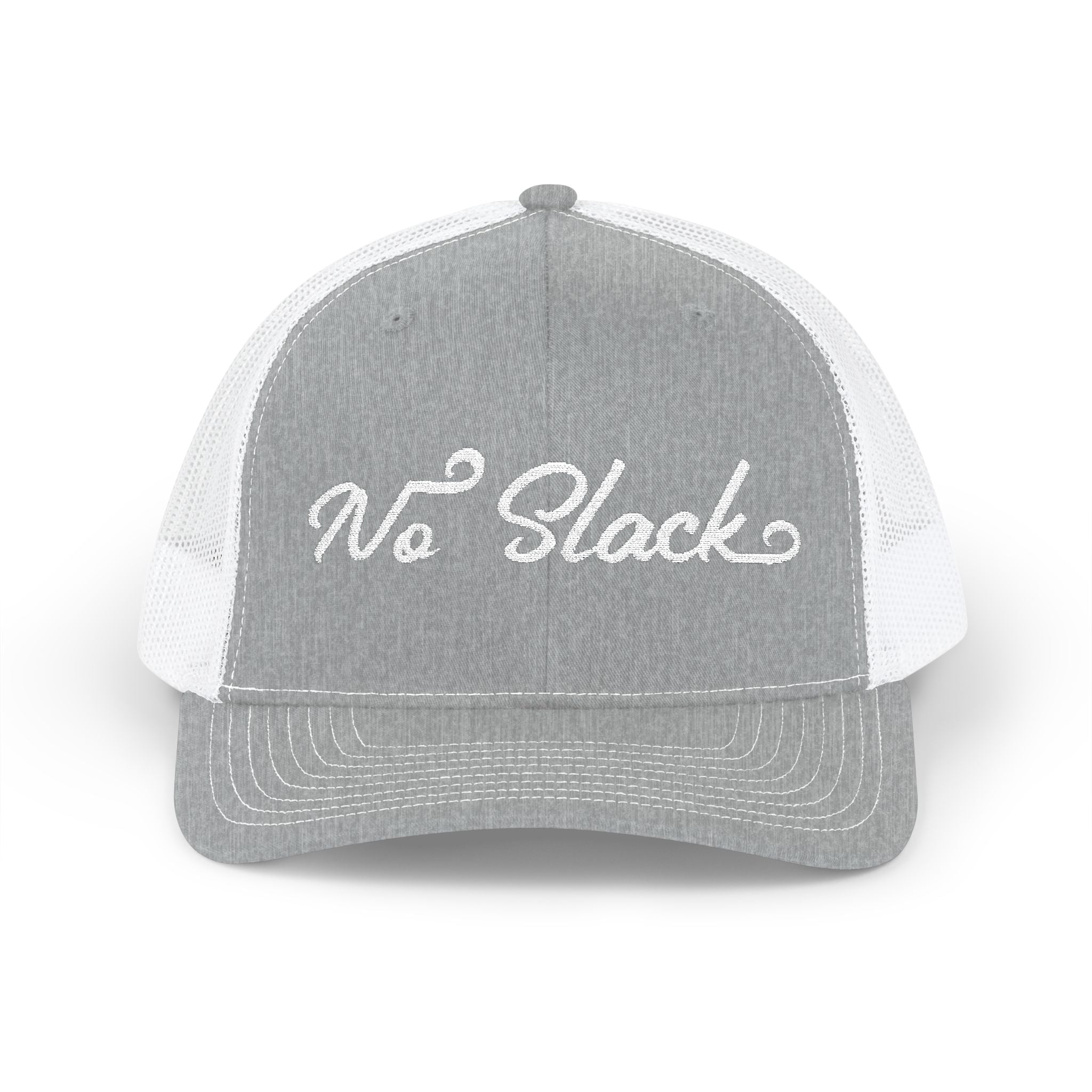 No Slack Embroidered Trucker Cap