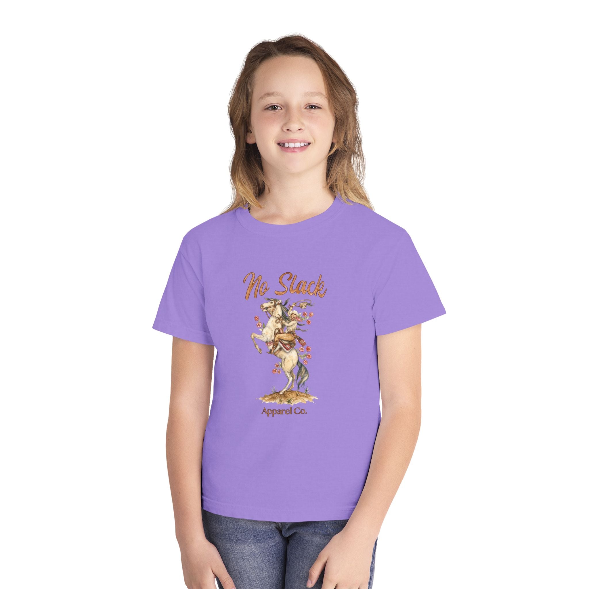 Ride Em Cowgirl Youth Cotton Tshirt