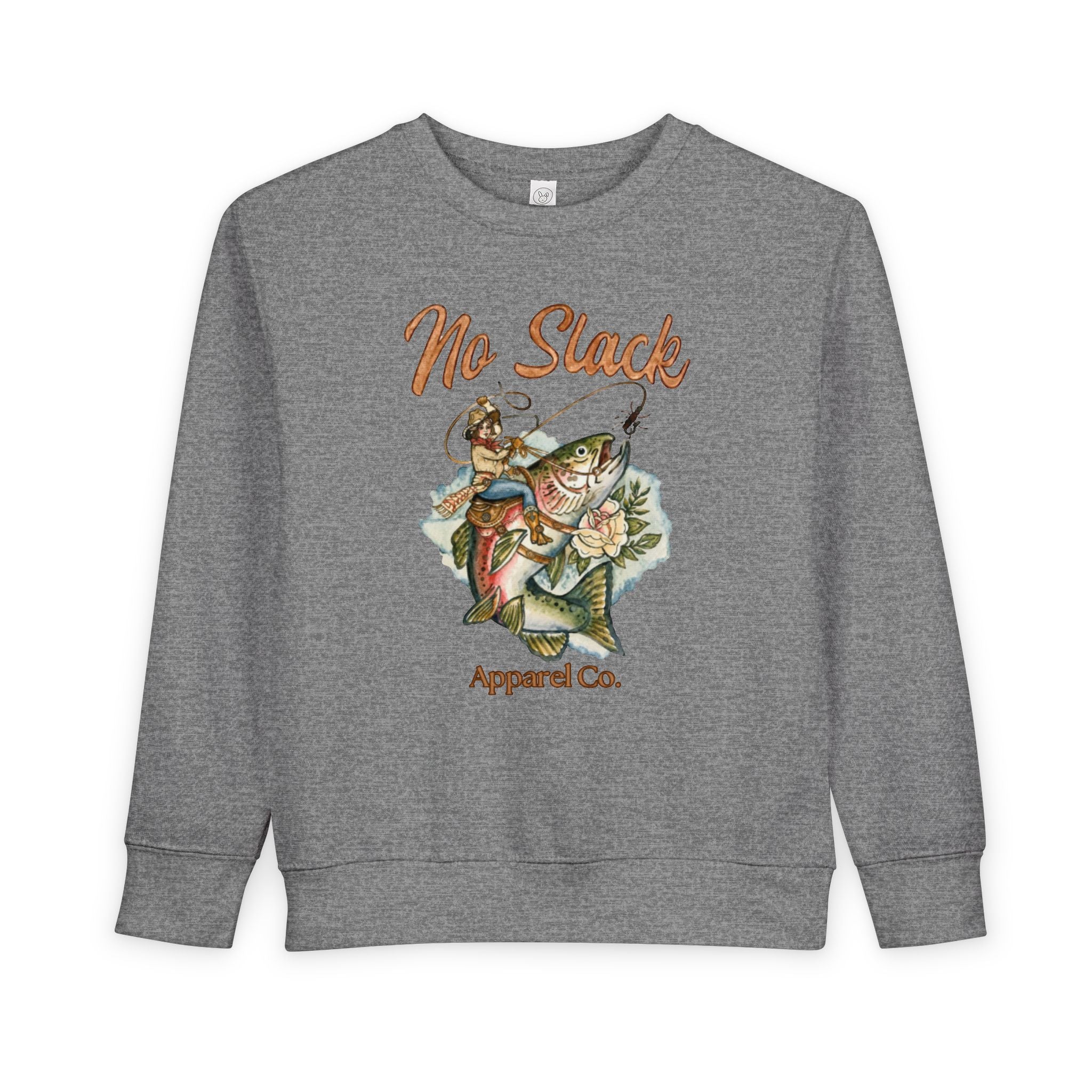 Cowgirl Trout Toddler Crewneck