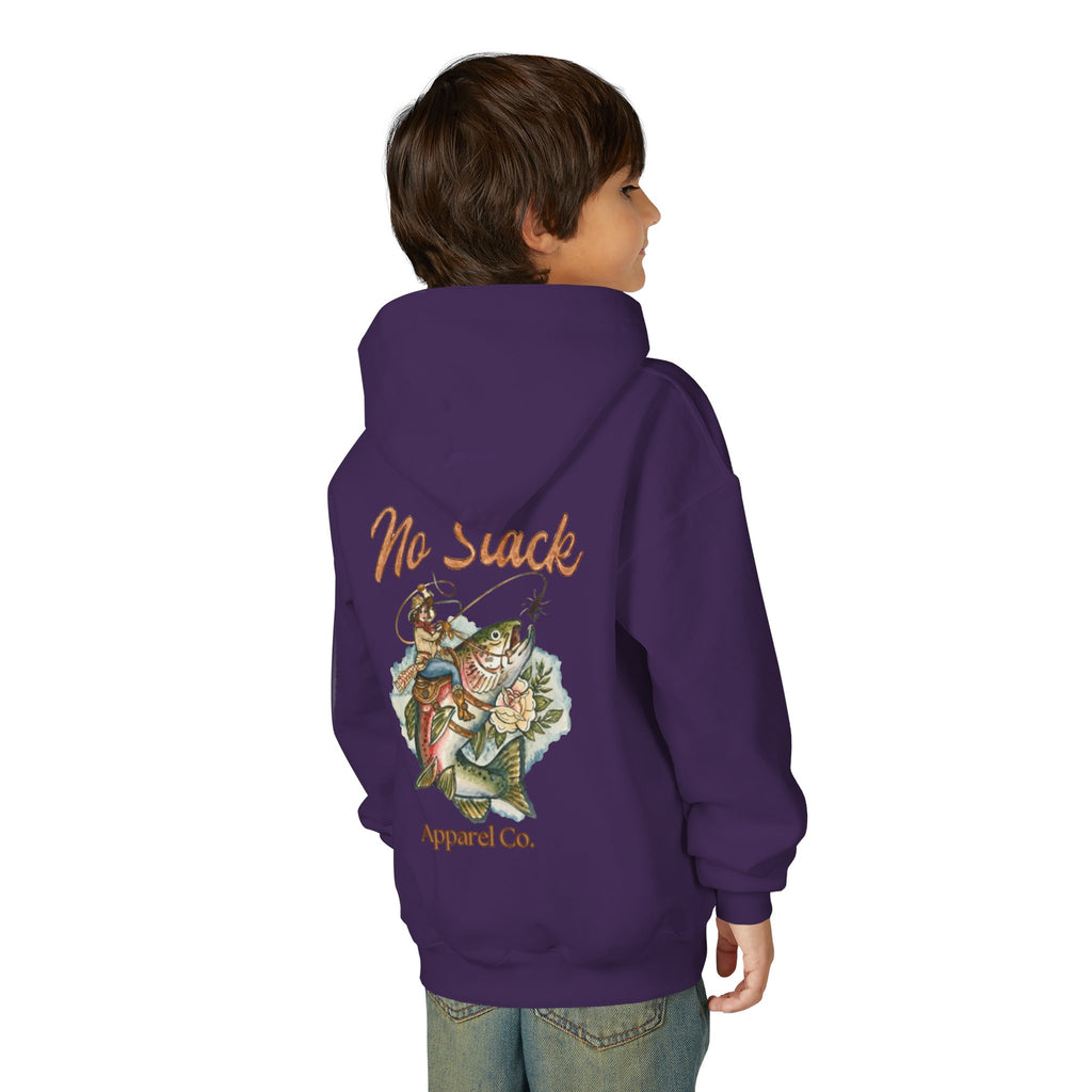 Cowgirl Trout Youth Hooded Sweatshirt