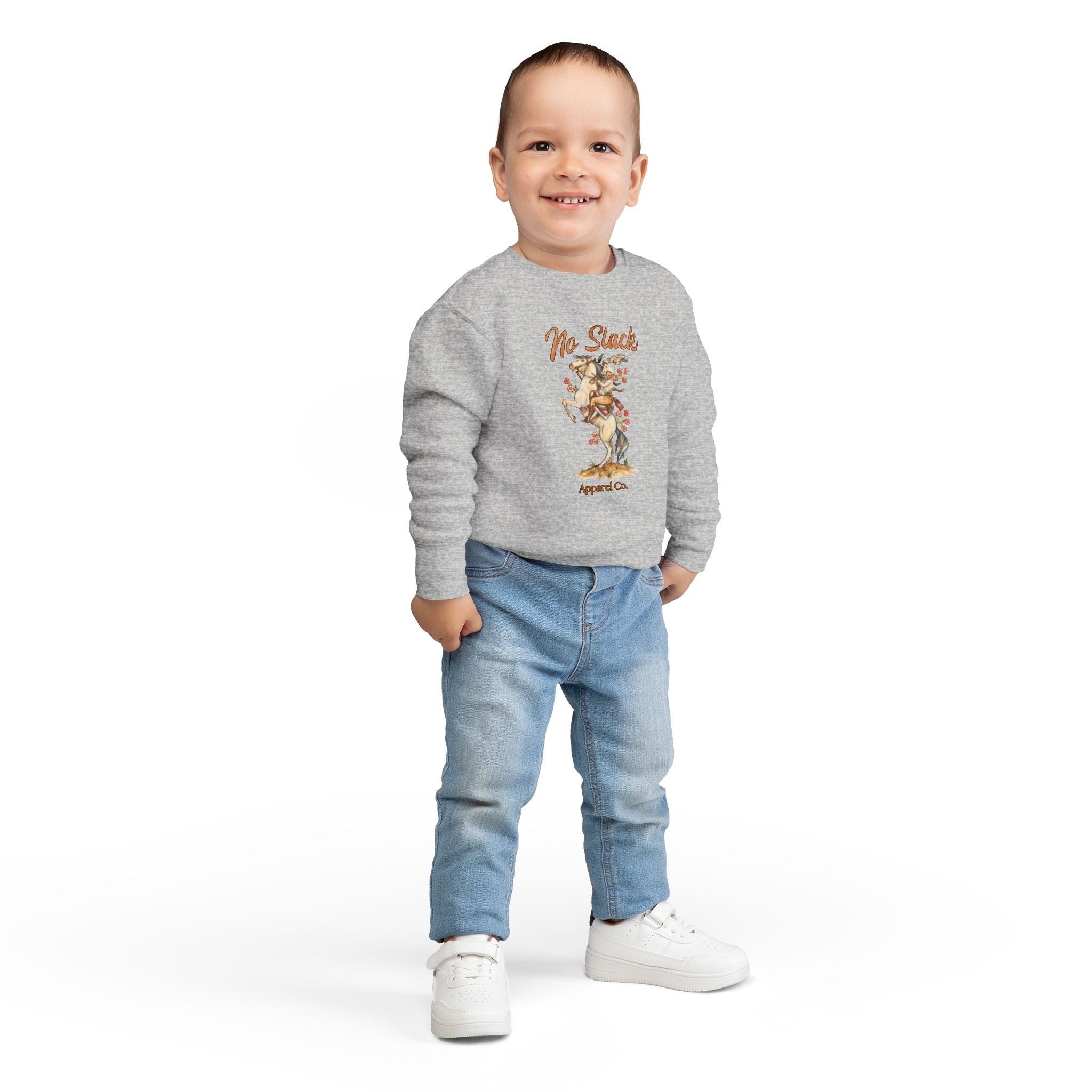 Ride Em Cowgirl Toddler Crewneck