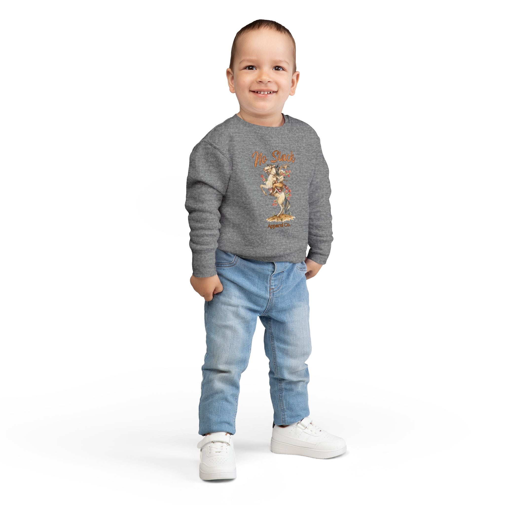 Ride Em Cowgirl Toddler Crewneck