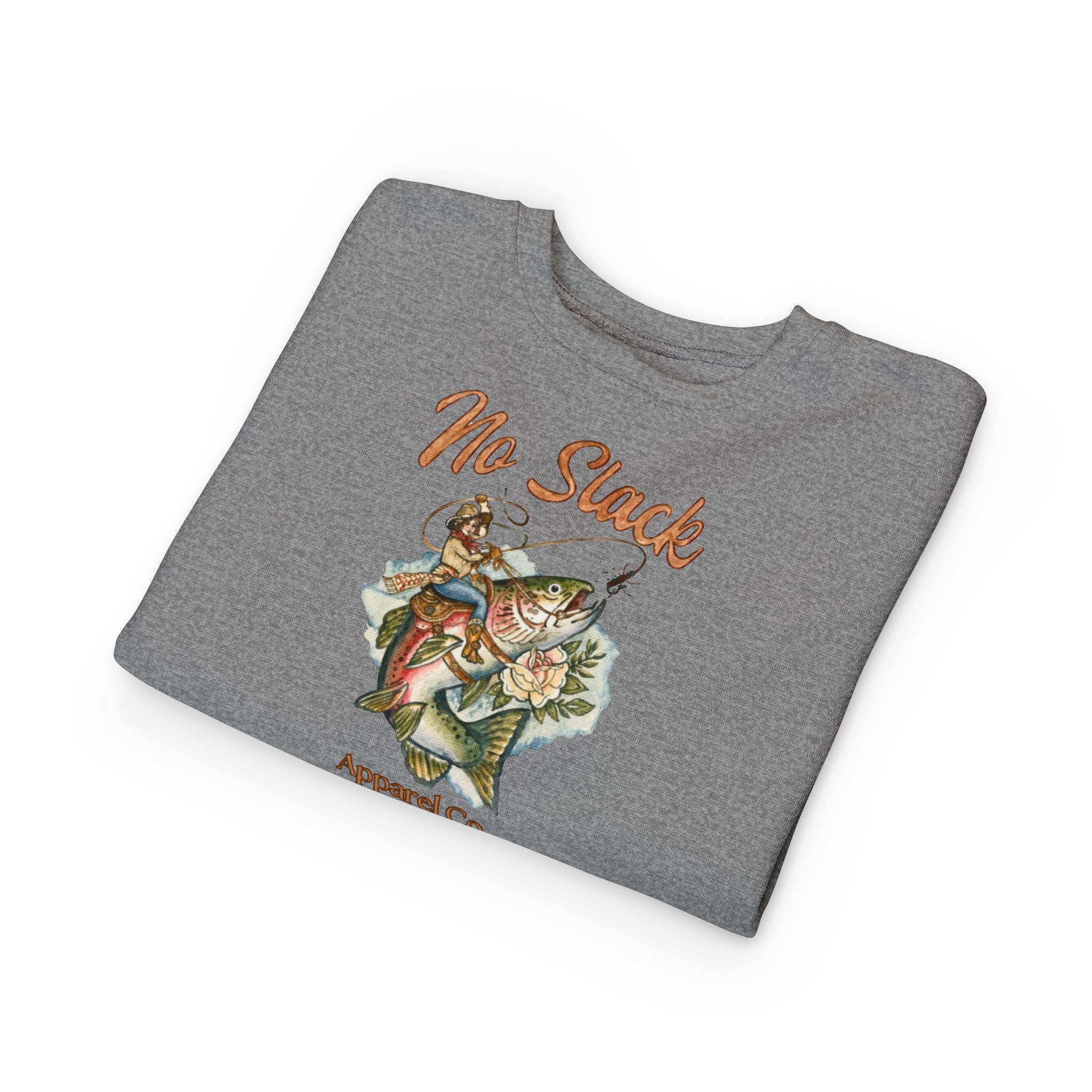 Cowgirl Trout Toddler Crewneck