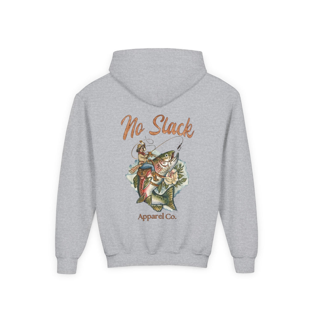 Cowgirl Trout Youth Hooded Sweatshirt