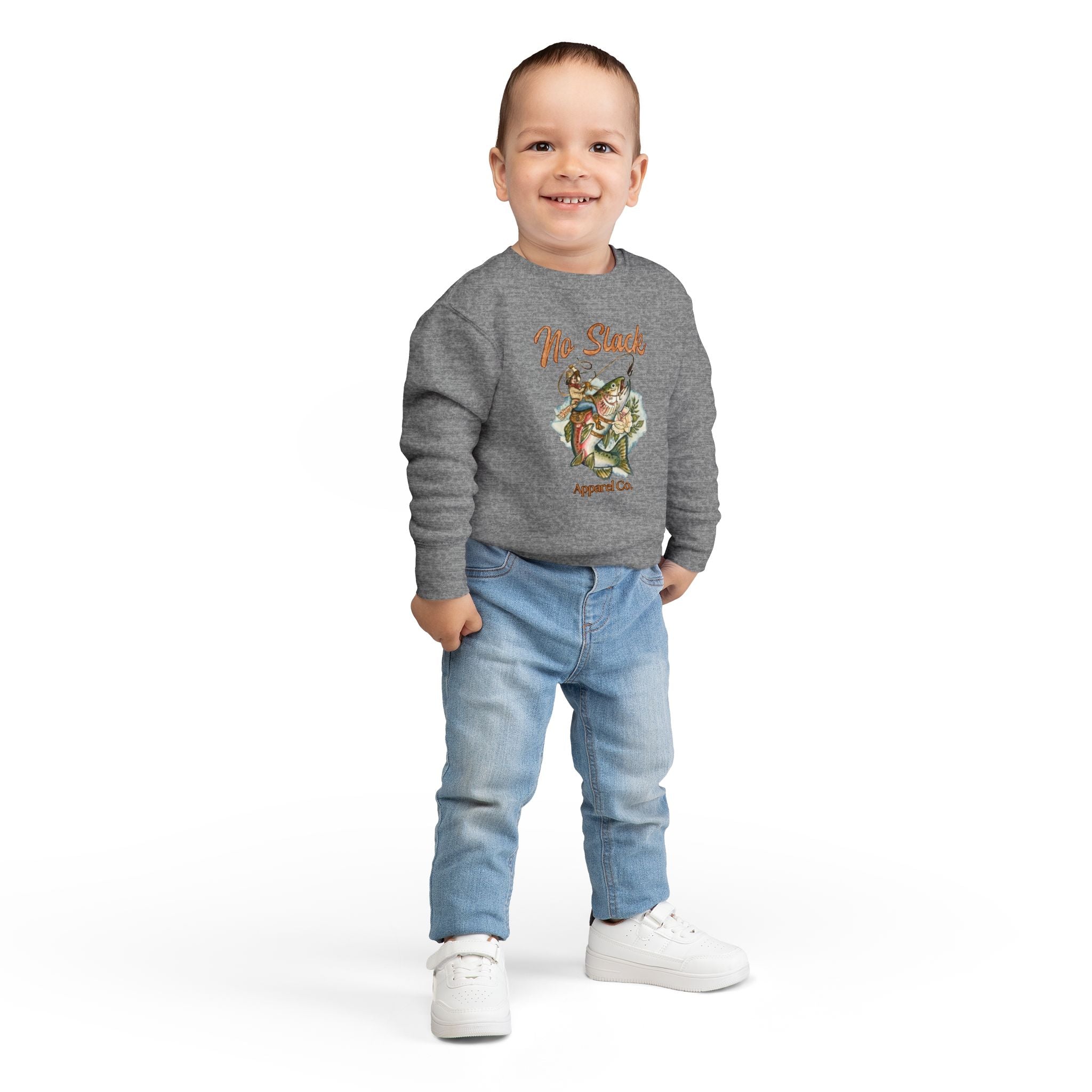 Cowgirl Trout Toddler Crewneck