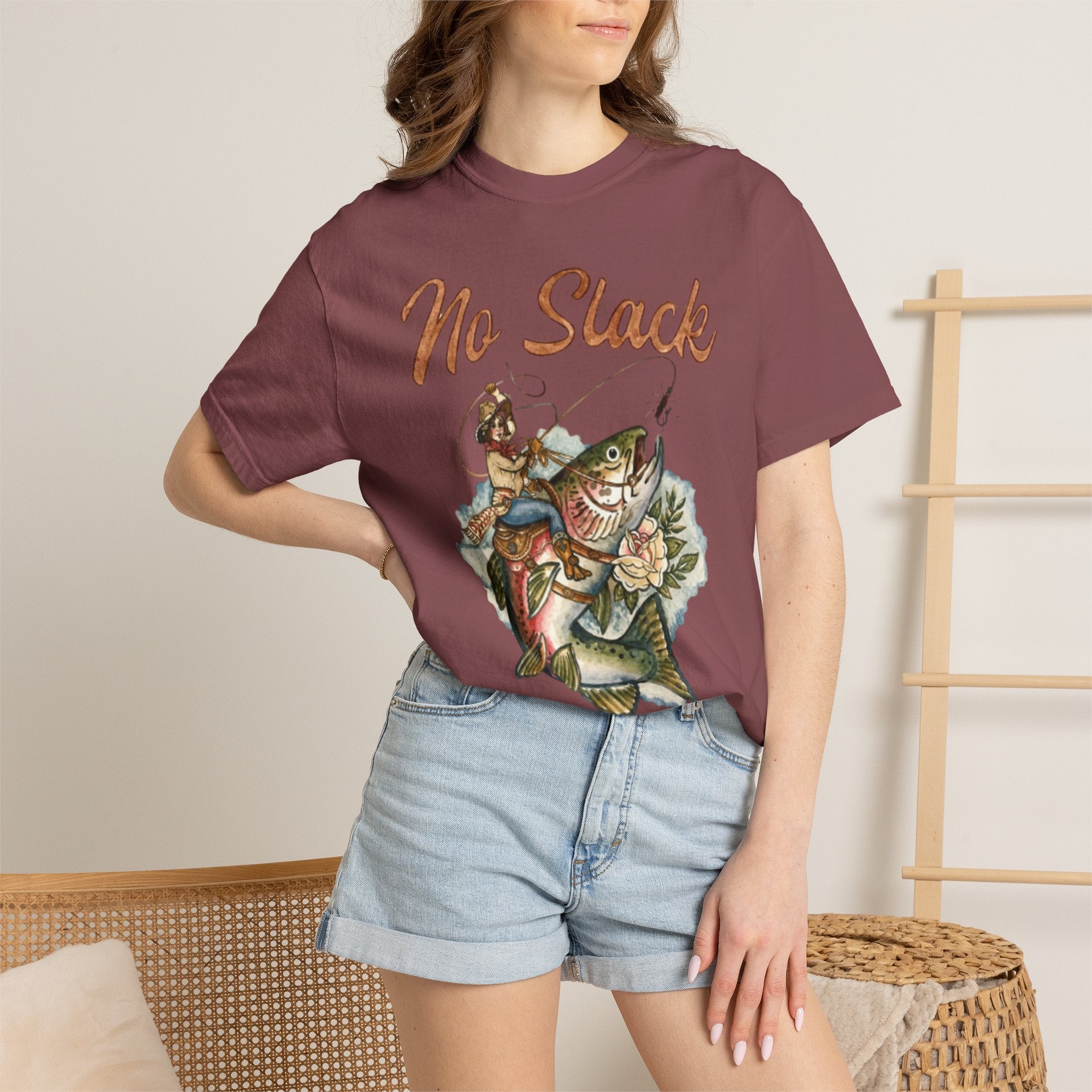 Cowgirl Trout Cotton Tshirt
