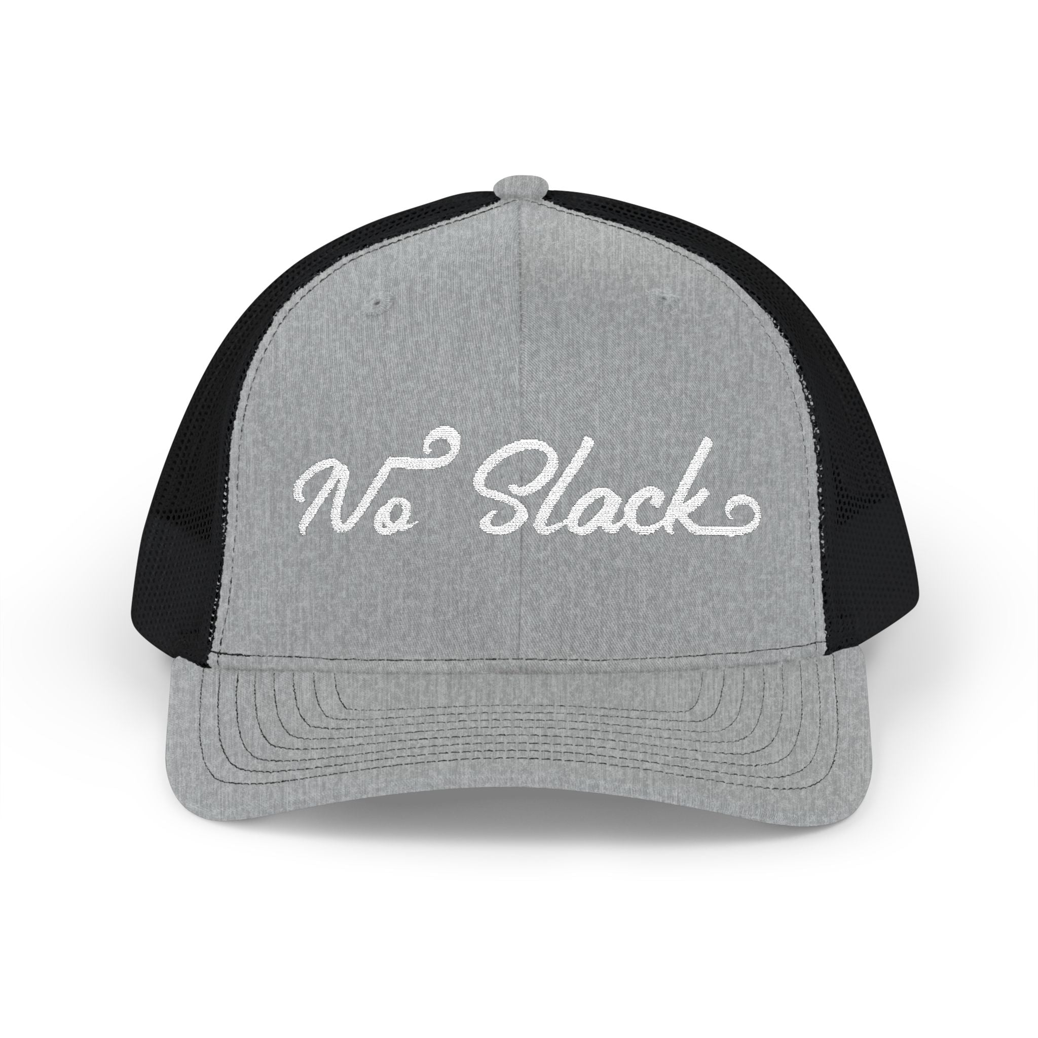 No Slack Embroidered Trucker Cap