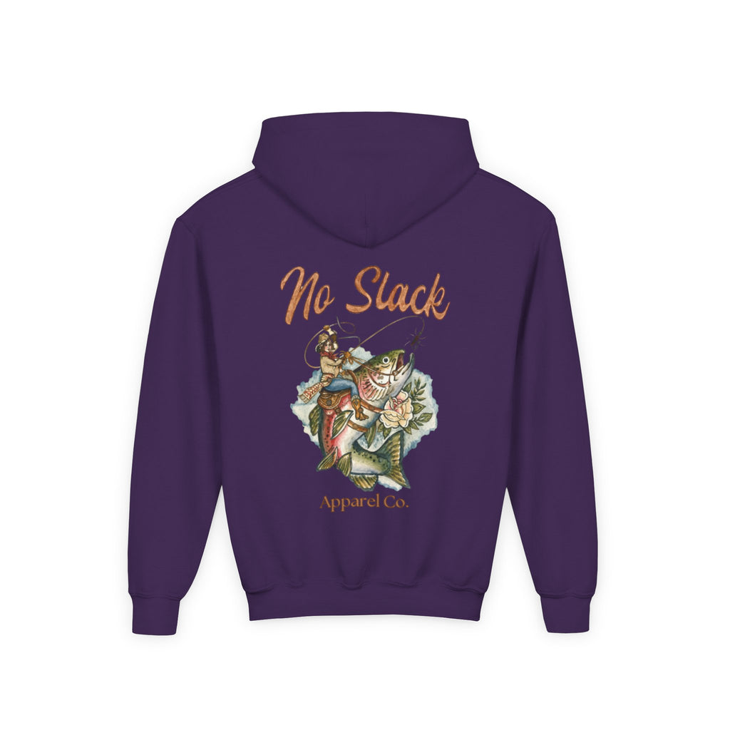 Cowgirl Trout Youth Hooded Sweatshirt