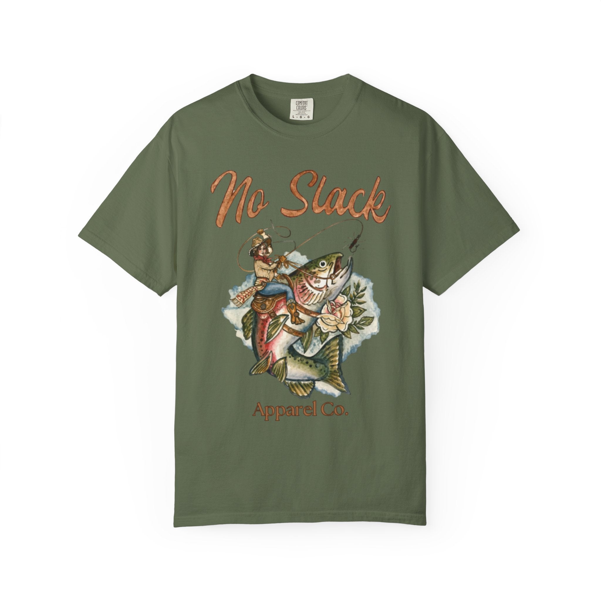 Cowgirl Trout Cotton Tshirt