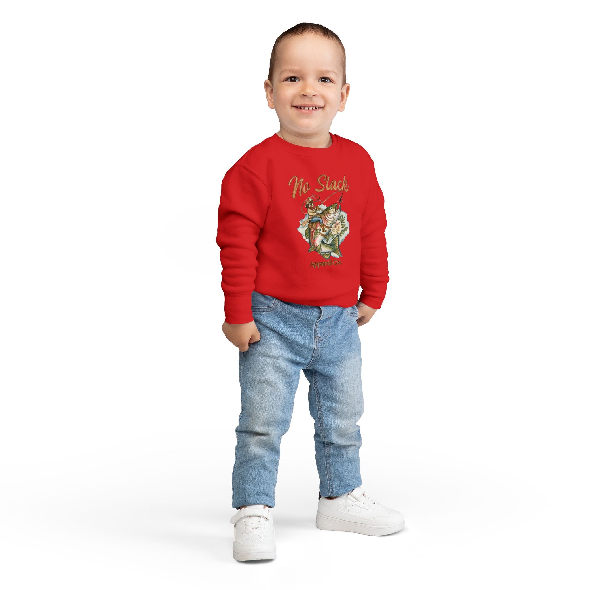 Cowgirl Trout Toddler Crewneck