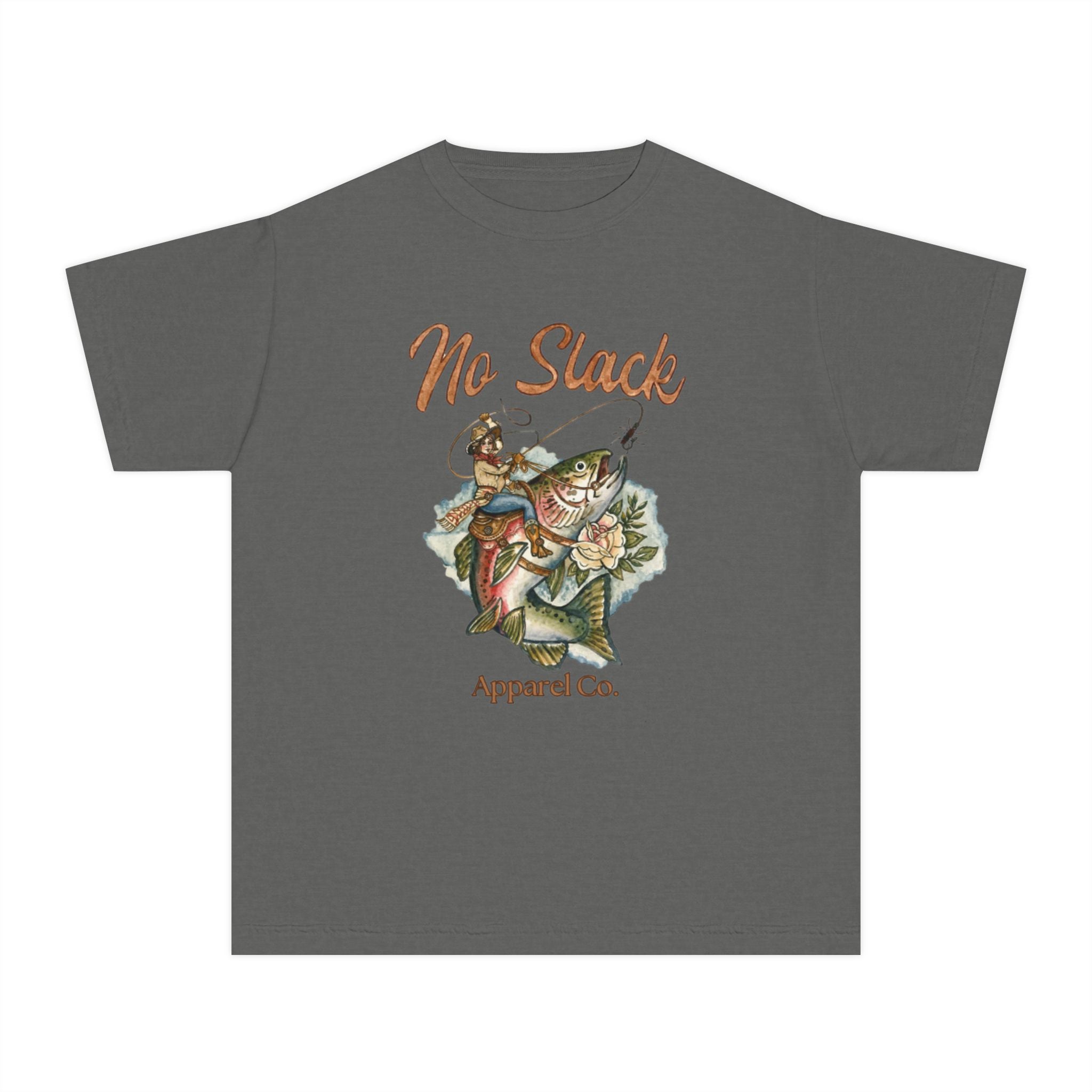 Cowgirl Trout Youth Cotton Tshirt