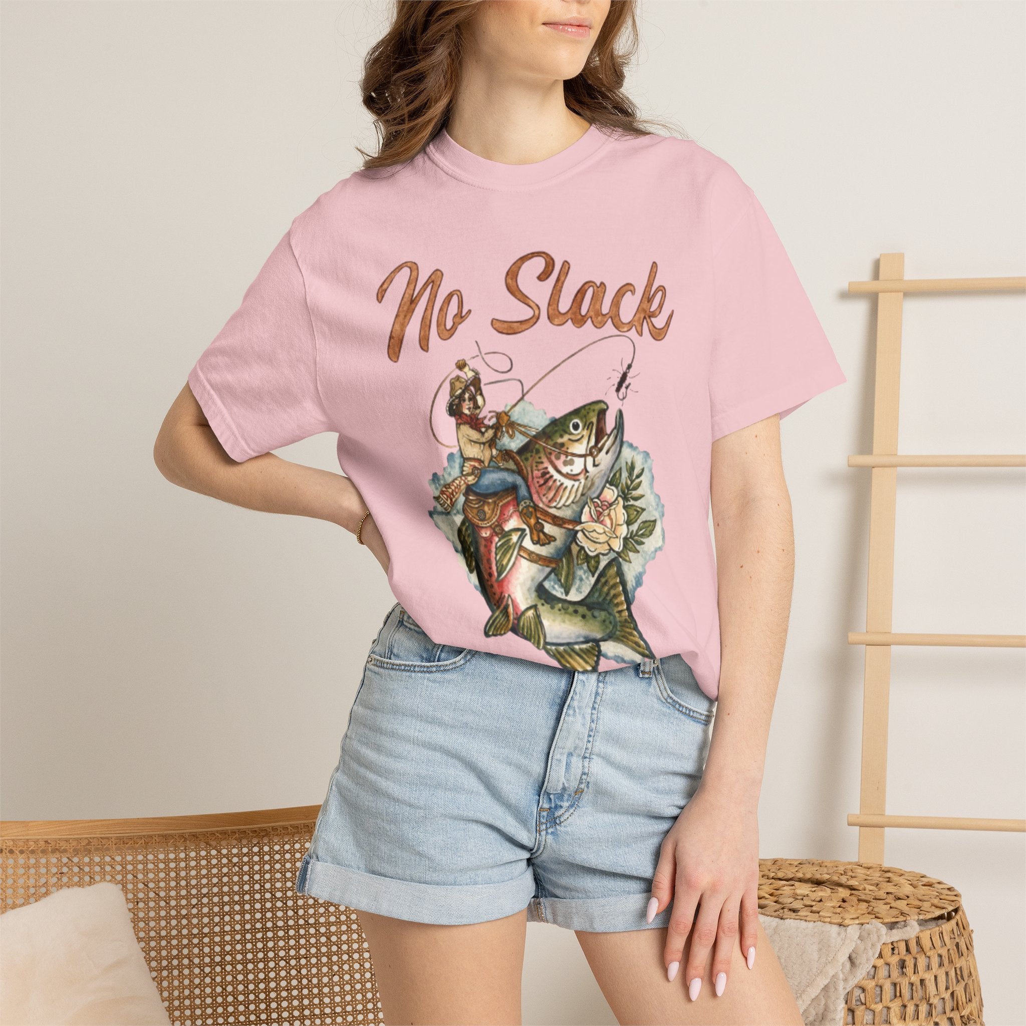 Cowgirl Trout Cotton Tshirt