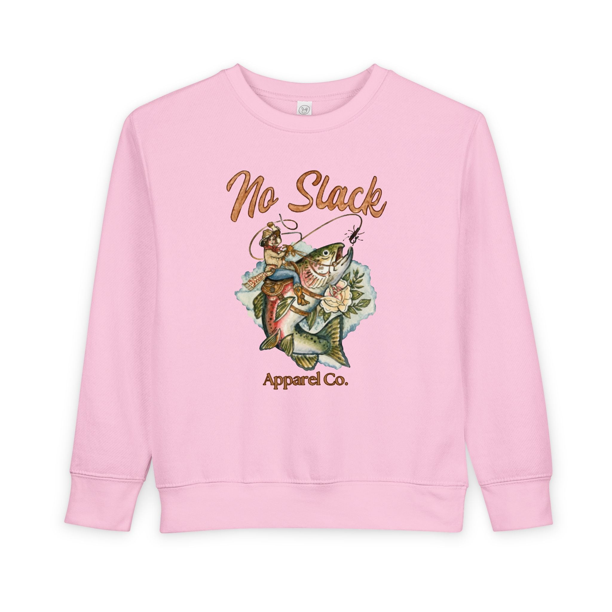 Cowgirl Trout Toddler Crewneck